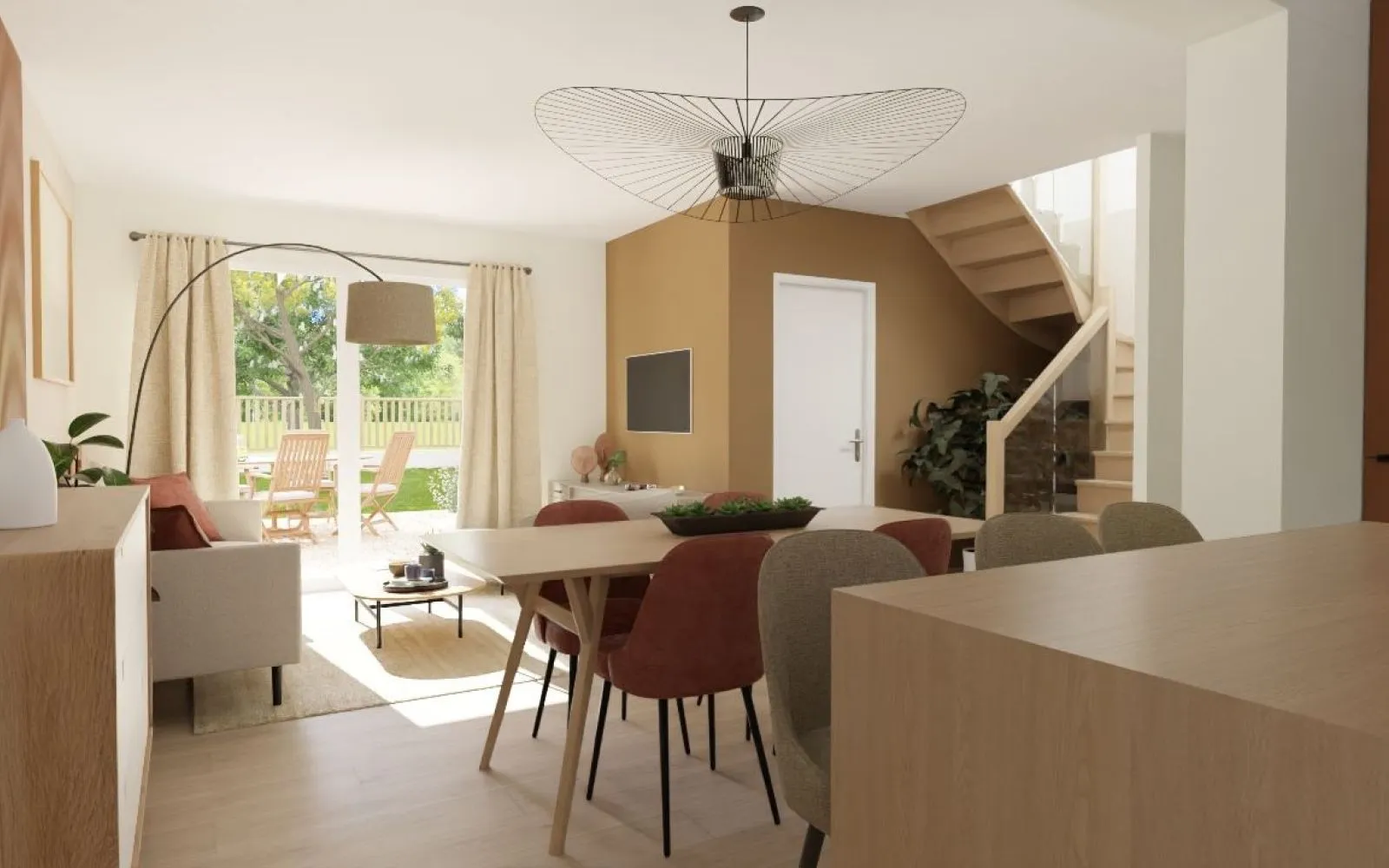 Projet de construction d'une maison 92 m² avec terrain à BRISSAC-QUINCE (49) à Brissac-Quincé — photo 4