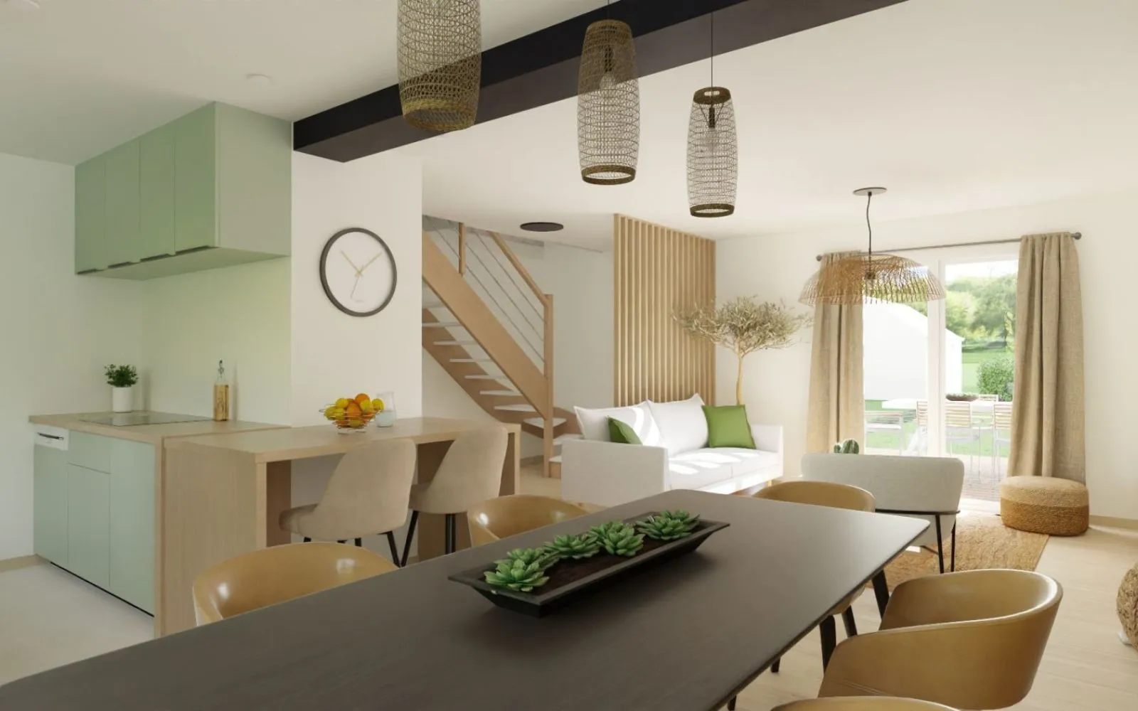 Projet de construction d'une maison 106 m² avec terrain à CHALONNES-SUR-LOIRE (49) à Chalonnes-sur-Loire — photo 4