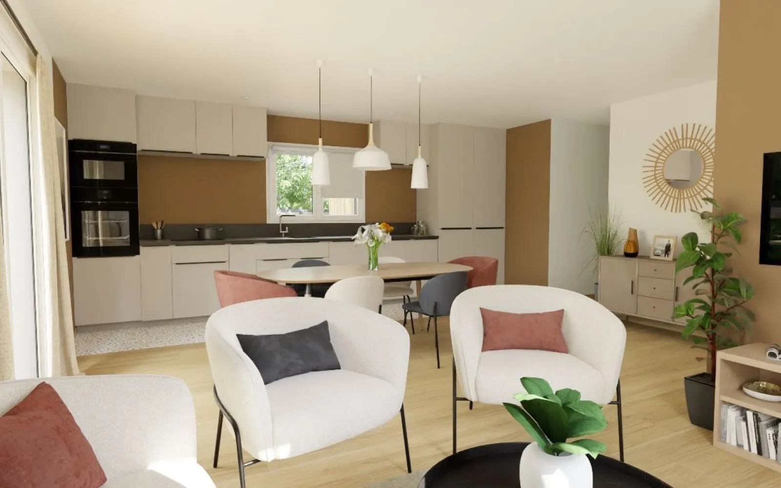Projet de construction d'une maison 80 m² avec terrain à CHALONNES-SUR-LOIRE (49) à Chalonnes-sur-Loire — photo 4