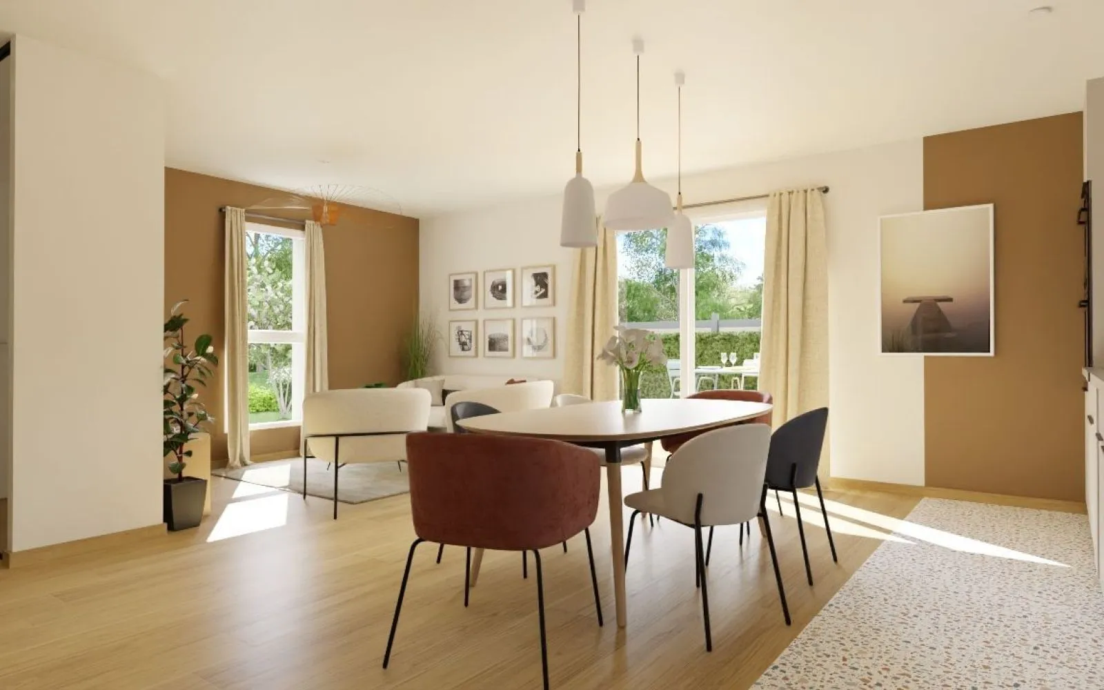 Projet de construction d'une maison 80 m² avec terrain à CHALONNES-SUR-LOIRE (49) à Chalonnes-sur-Loire — photo 6