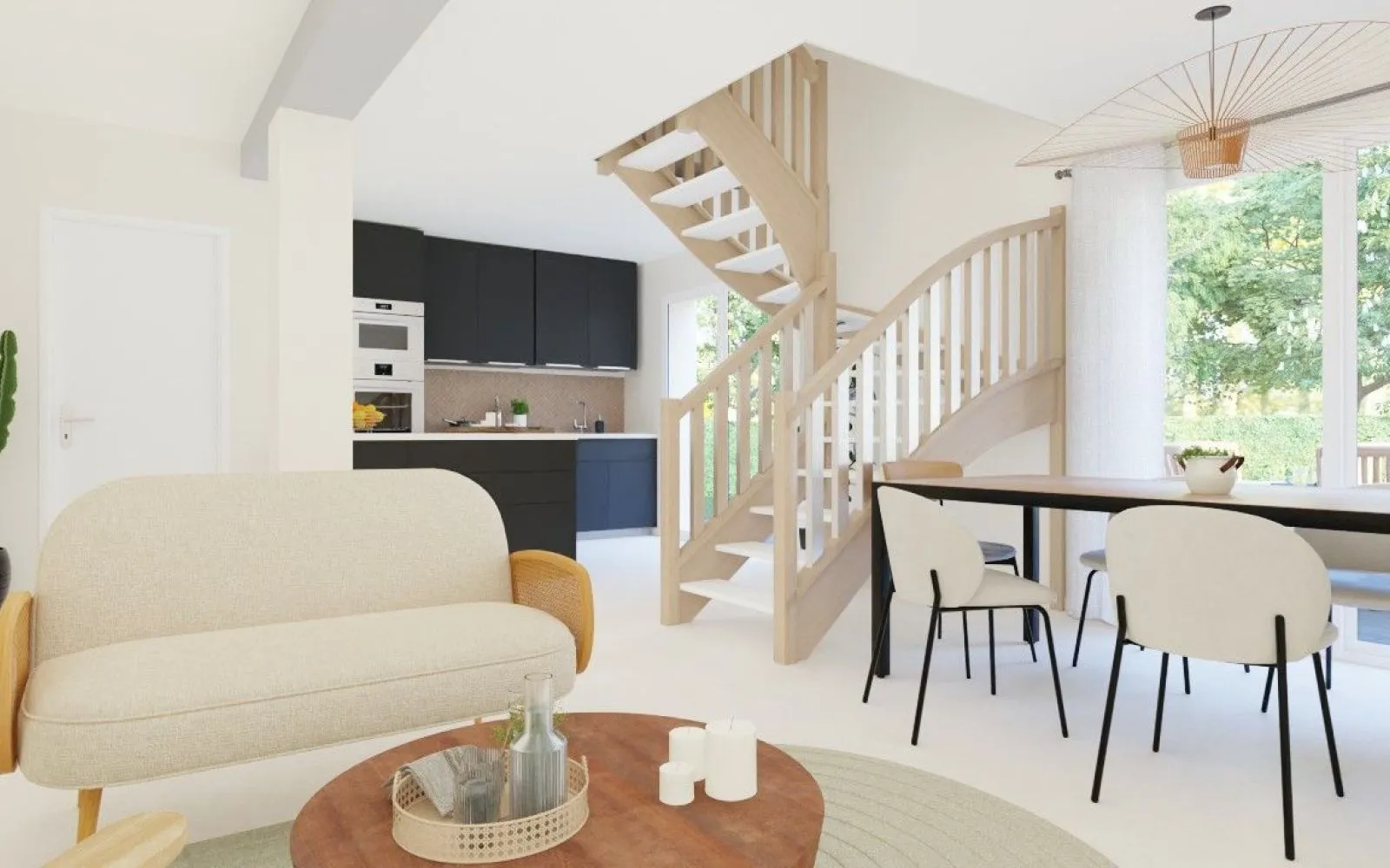 Projet de construction d'une maison 100 m² avec terrain à CHALONNES-SUR-LOIRE (49) à Chalonnes-sur-Loire — photo 3