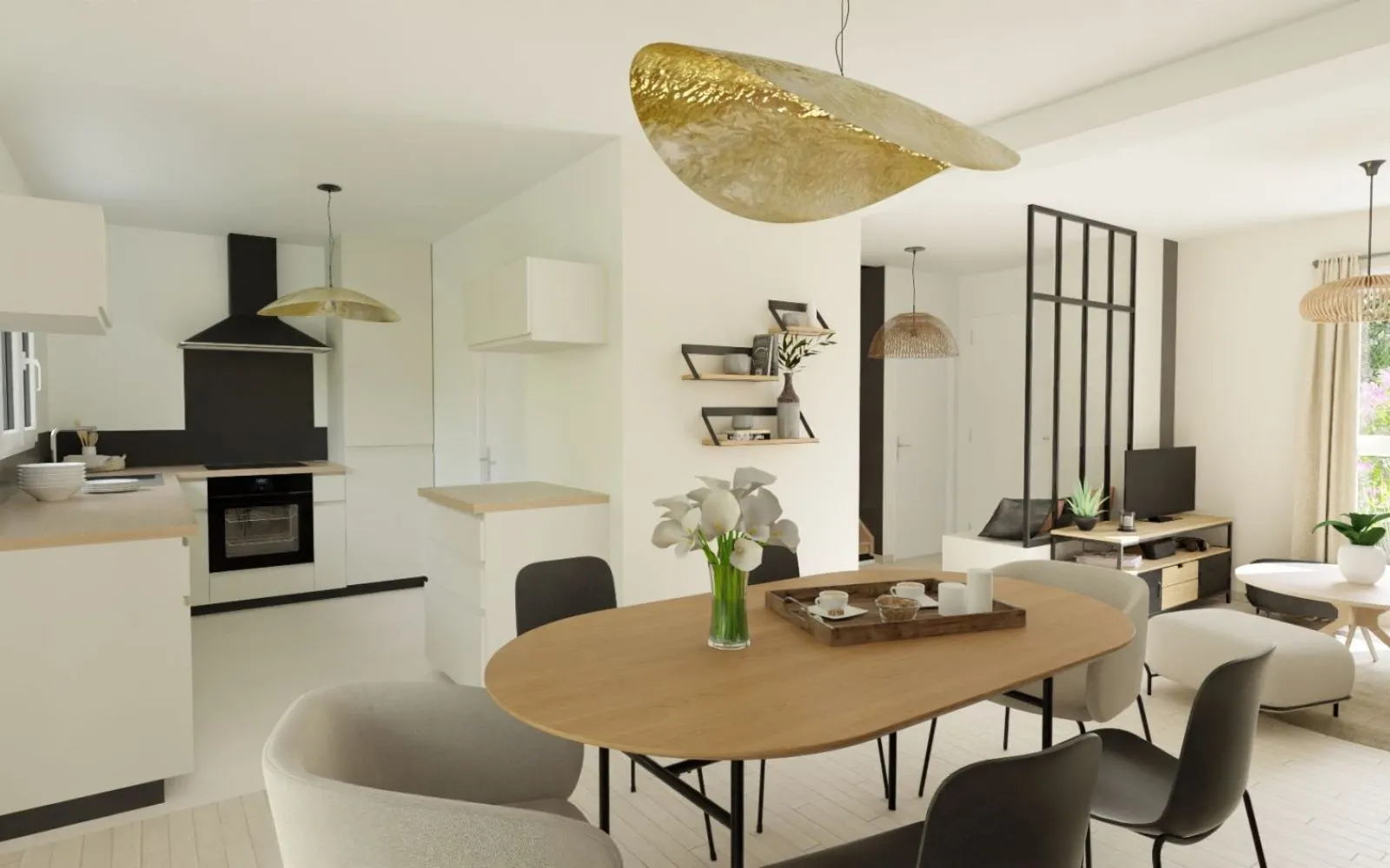 Projet de construction d'une maison 89 m² avec terrain à VERN-D'ANJOU (49) à Vern-d'Anjou — photo 3