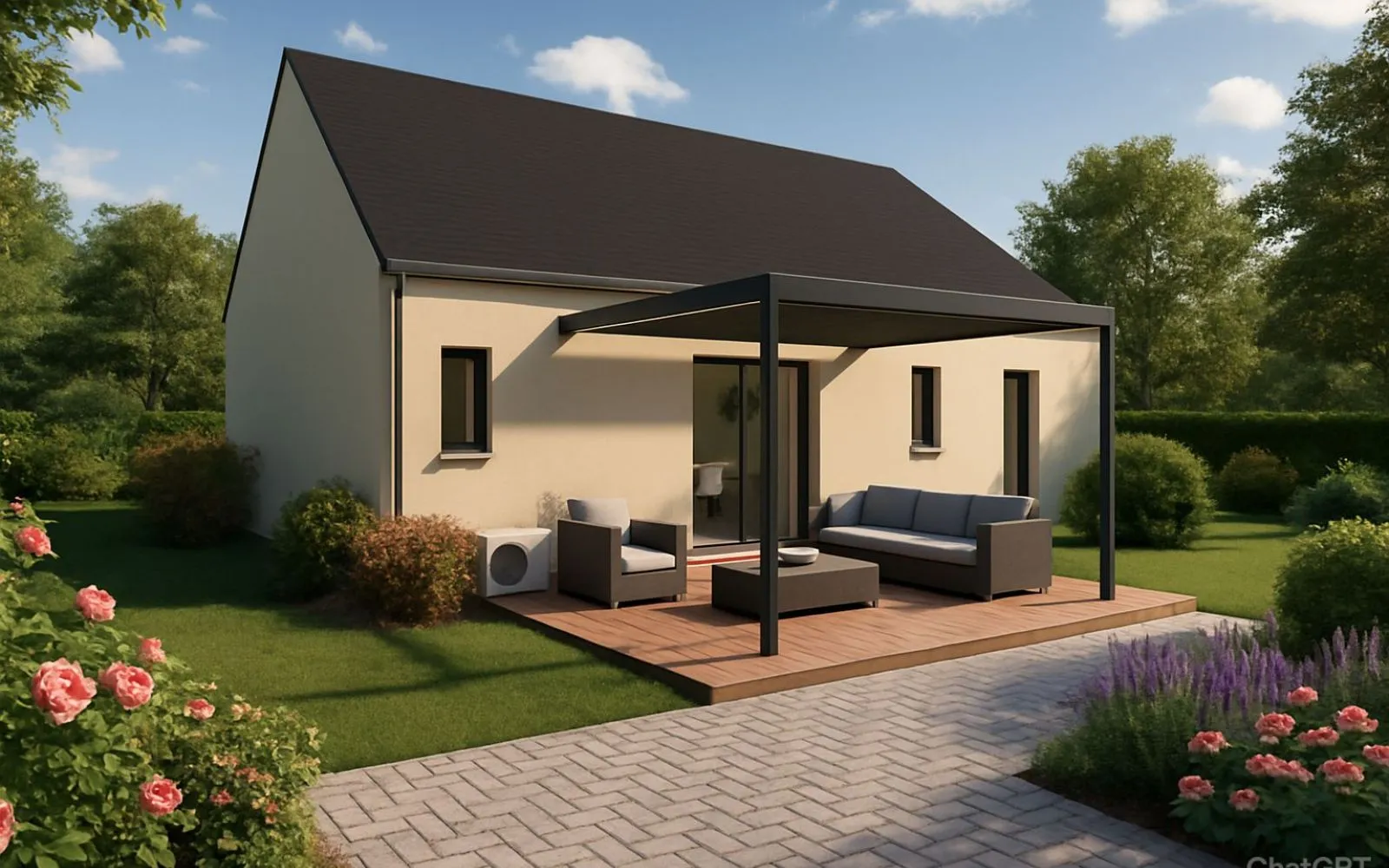 Projet de construction d'une maison 90 m² avec terrain à LONGUENEE-EN-ANJOU (49) à Longuenée-en-Anjou — photo 1