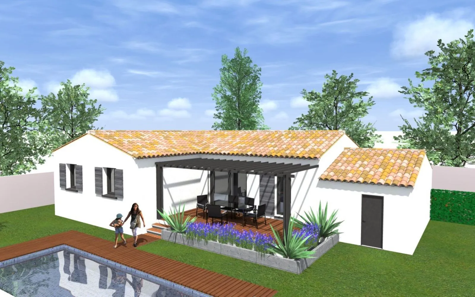 Projet de construction d'une maison 85 m² avec terrain à TARASCON (13) à Tarascon — photo 1