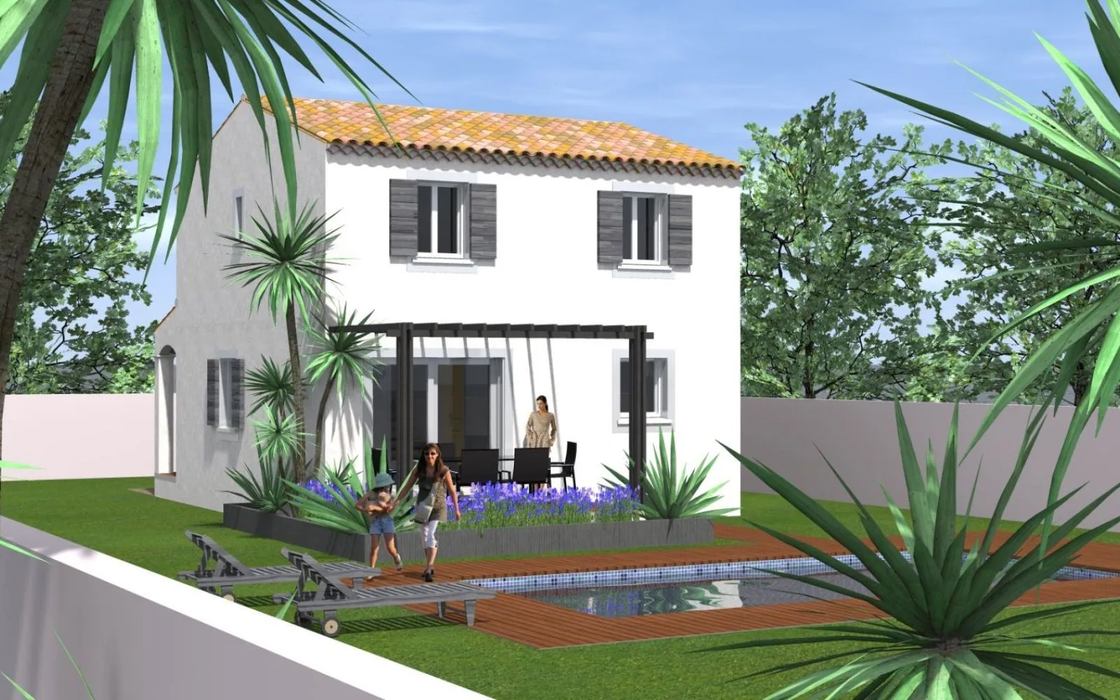 Projet de construction d'une maison 87 m² avec terrain à TARASCON (13) à Tarascon — photo 1