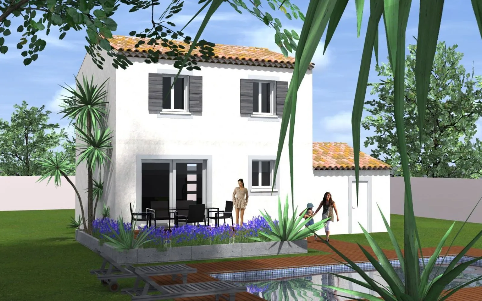 Projet de construction d'une maison 82 m² avec terrain à TARASCON (13) à Tarascon — photo 1