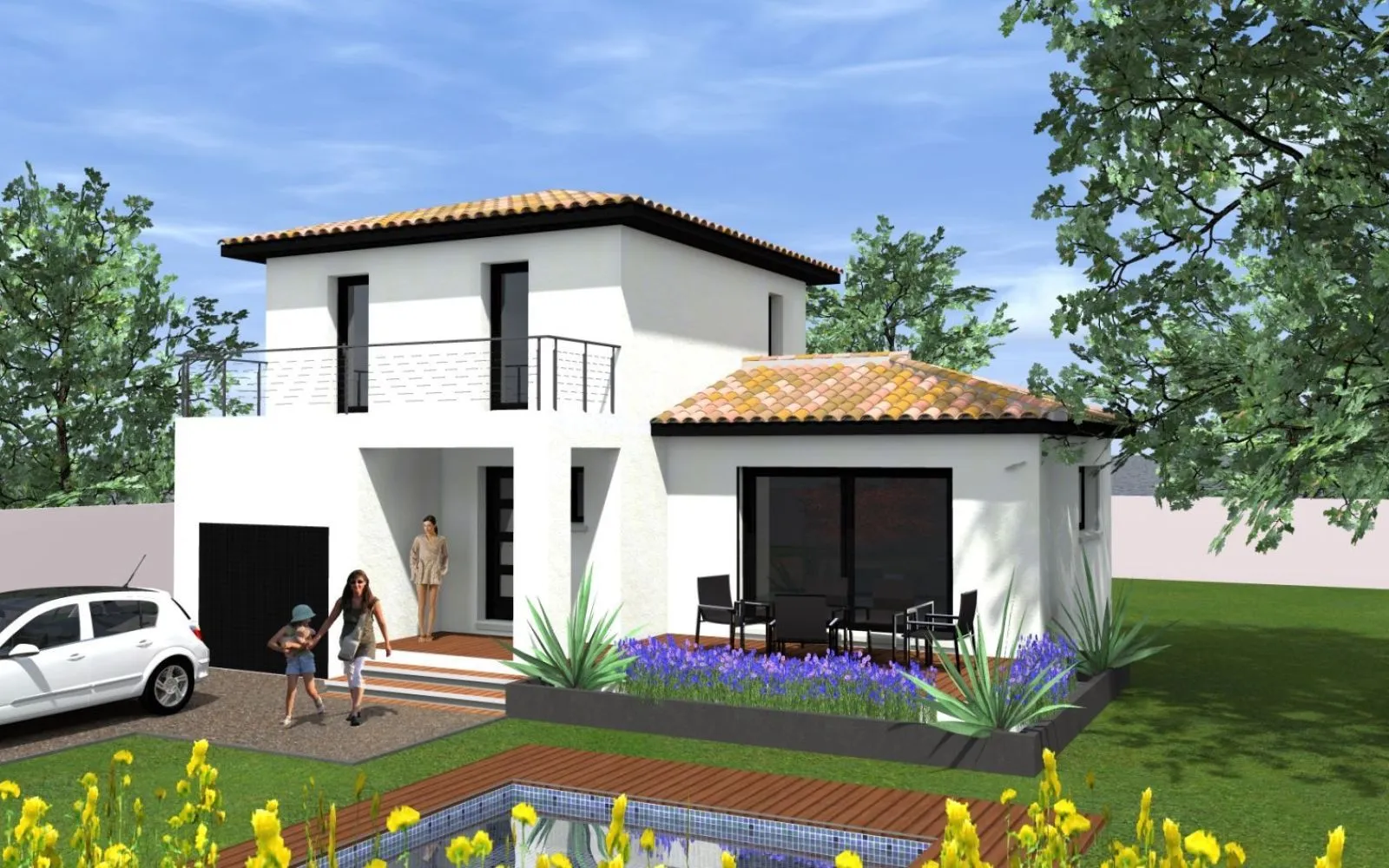 Projet de construction d'une maison 85 m² avec terrain à TARASCON (13) à Tarascon — photo 1