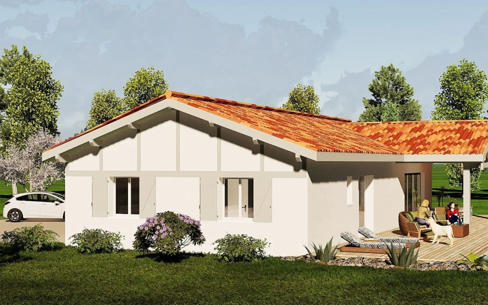Projet de construction d'une maison 127.59 m² avec terrain à BIDART (64) à Bidart — photo 3