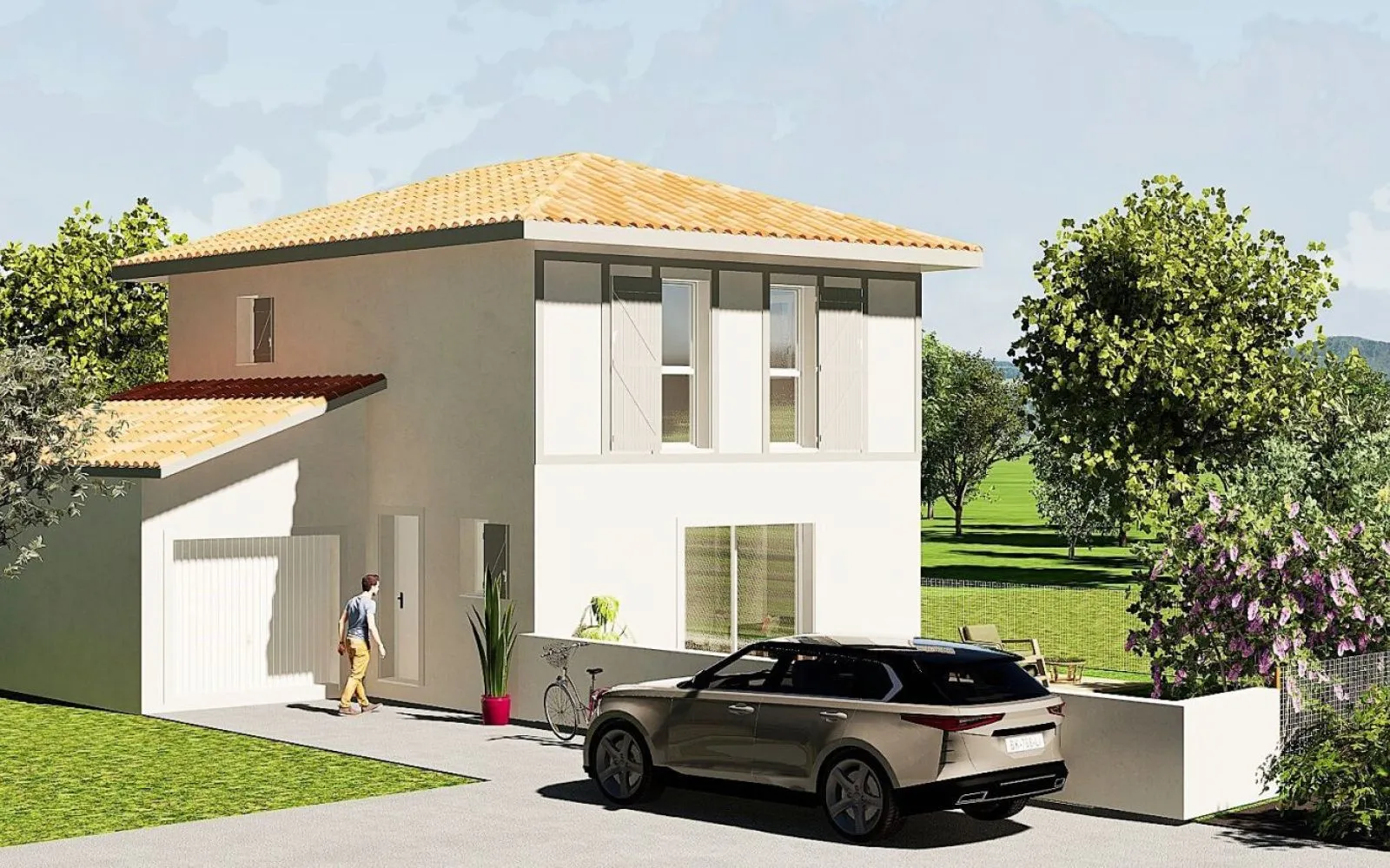 Projet de construction d'une maison 89 m² avec terrain à URCUIT (64) à Urcuit — photo 1
