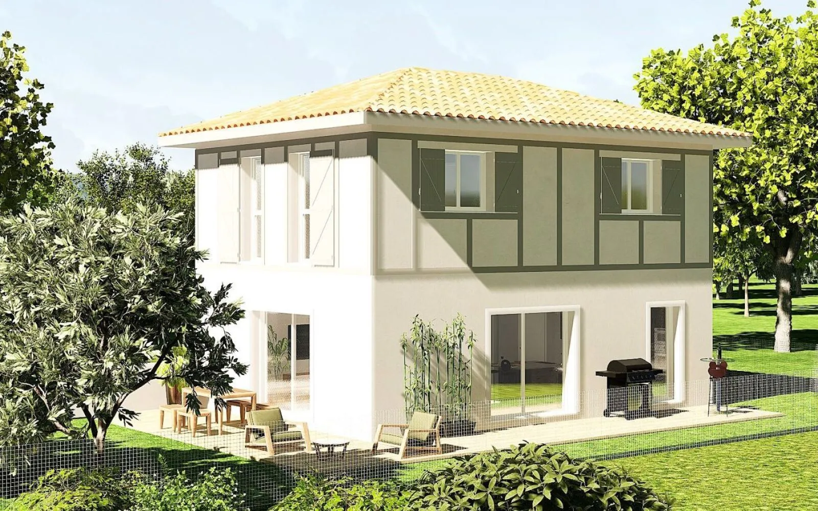 Projet de construction d'une maison 89 m² avec terrain à URCUIT (64) à Urcuit — photo 2