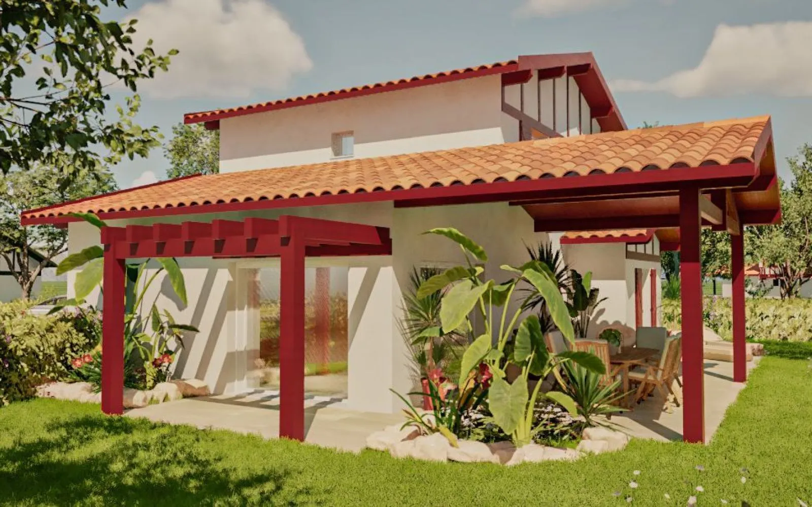 Projet de construction d'une maison 126.08 m² avec terrain à ESPELETTE (64) à Espelette — photo 4