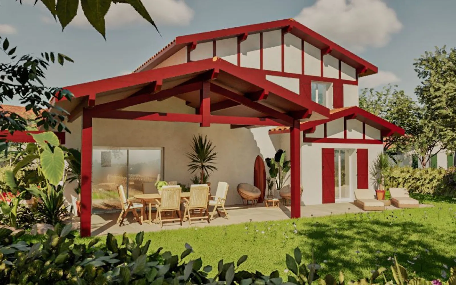 Projet de construction d'une maison 126.08 m² avec terrain à ESPELETTE (64) à Espelette — photo 5