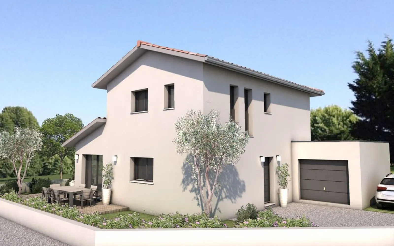 Projet de construction d'une maison 112.37 m² avec terrain à BIDART (64) à Bidart — photo 1