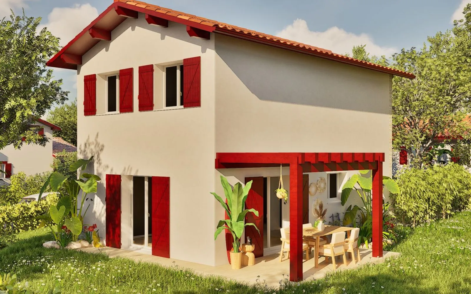 Projet de construction d'une maison 81 m² avec terrain à URCUIT (64) à Urcuit — photo 1