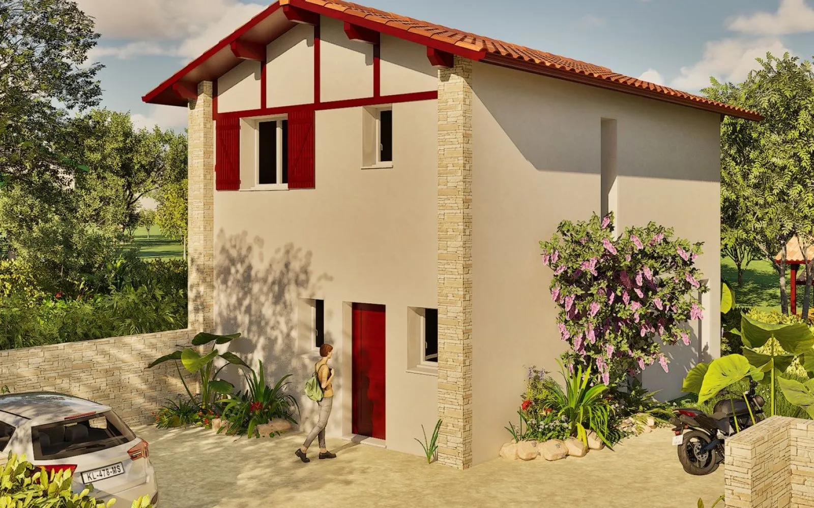 Projet de construction d'une maison 81 m² avec terrain à URCUIT (64) à Urcuit — photo 2