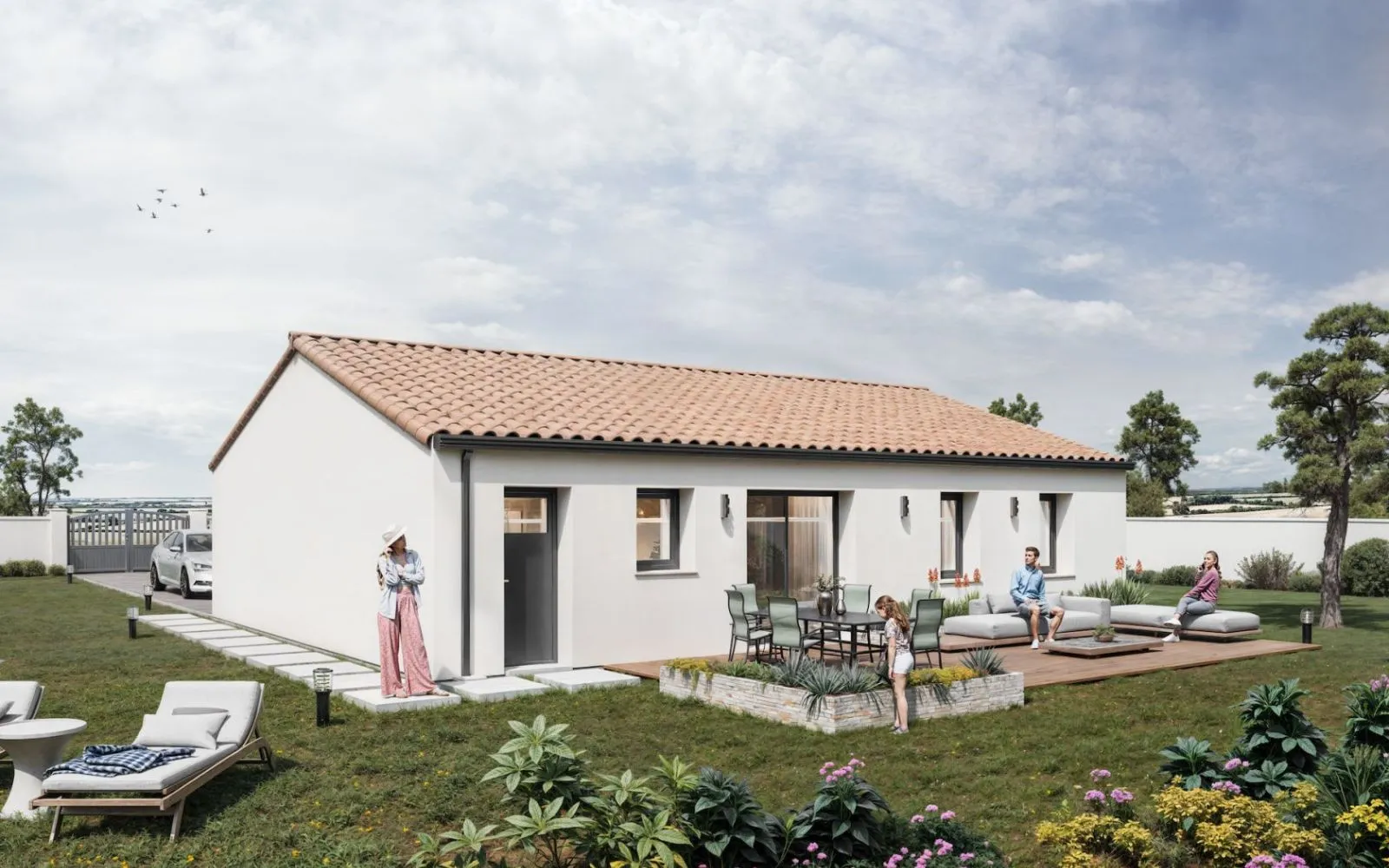 Projet de construction d'une maison 65 m² avec terrain à POUZAUGES (85) à Pouzauges — photo 2