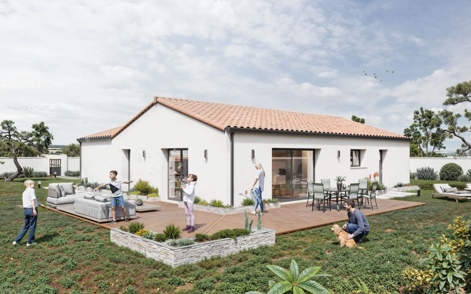 Projet de construction d'une maison 88 m² avec terrain à LES EPESSES (85) à Epesses — photo 2