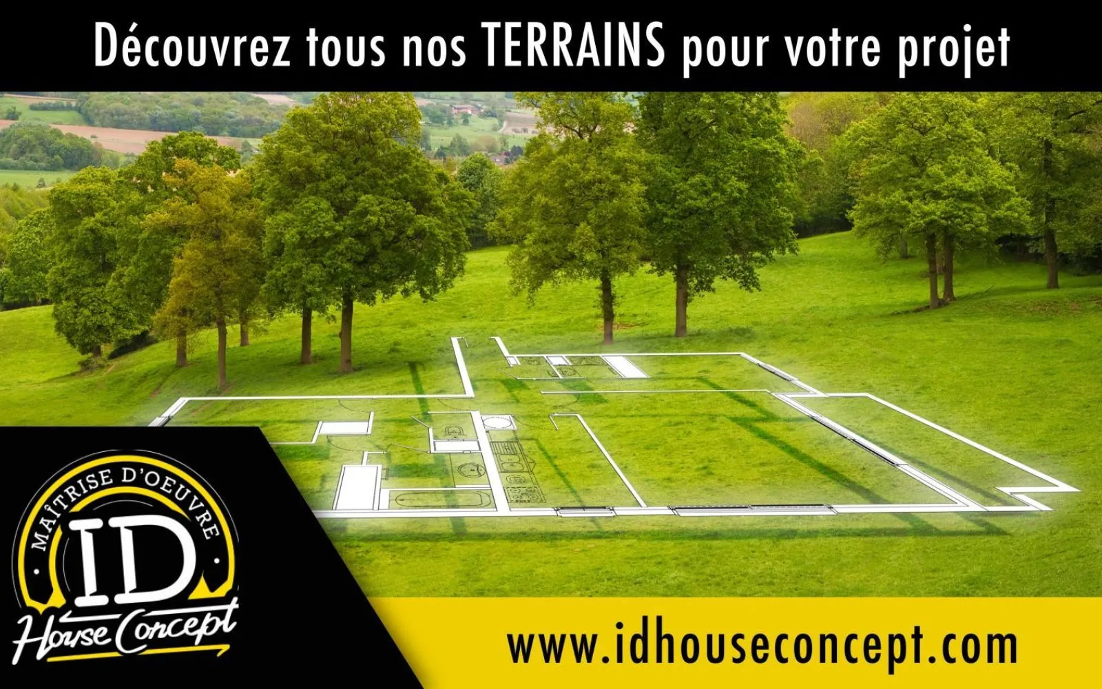 Terrain à bâtir de 350 m² à LES HERBIERS (85) à Herbiers — photo 1