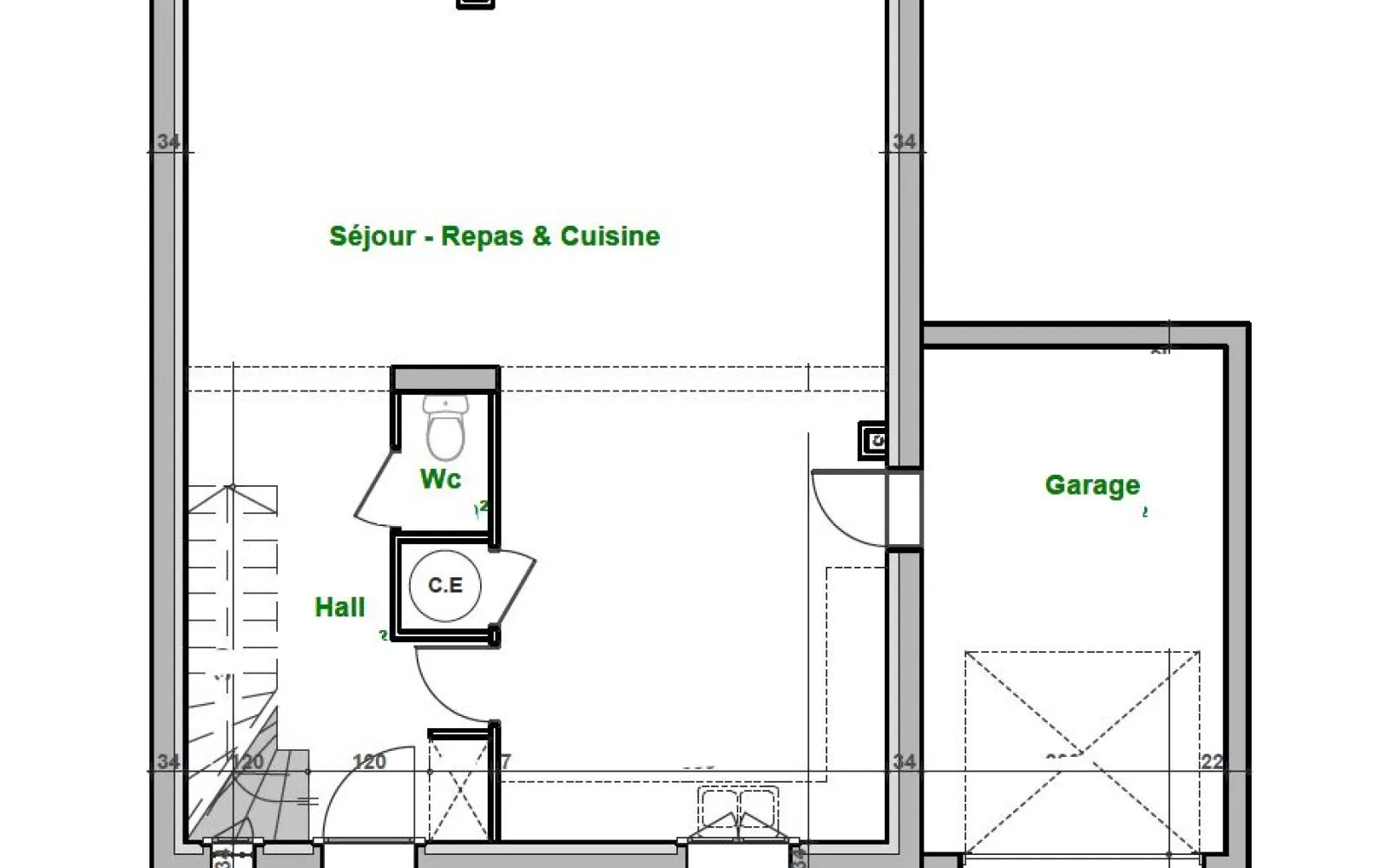 Projet de construction d'une maison 85.64 m² avec terrain à GALARGUES (34) à Galargues — photo 3