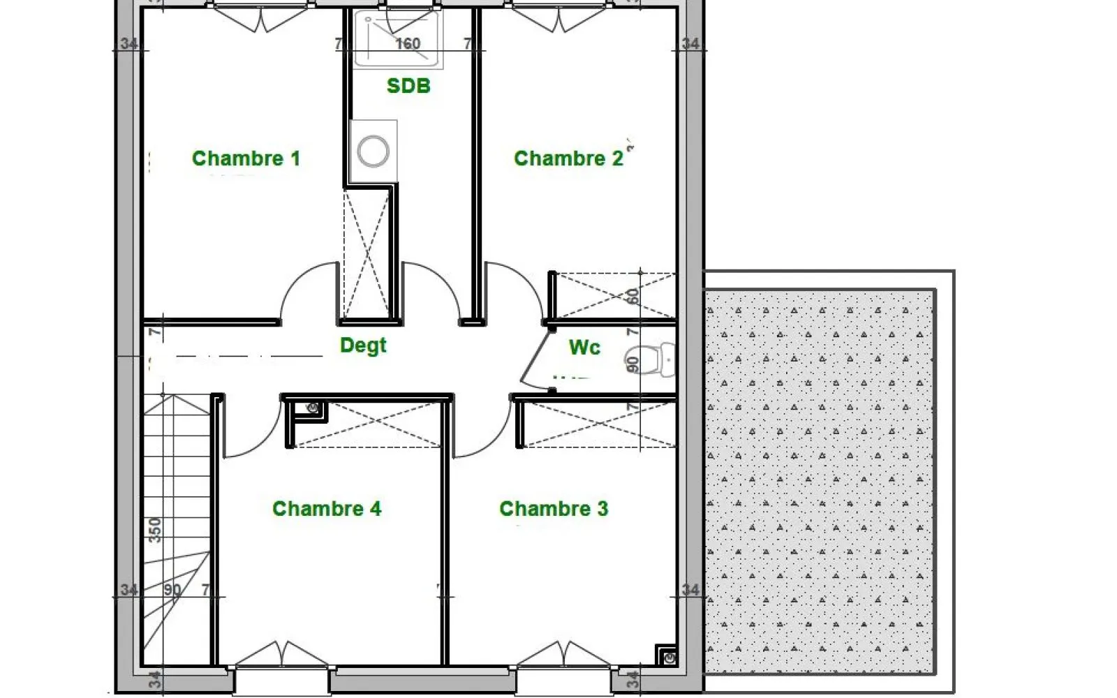 Projet de construction d'une maison 85.64 m² avec terrain à GALARGUES (34) à Galargues — photo 4