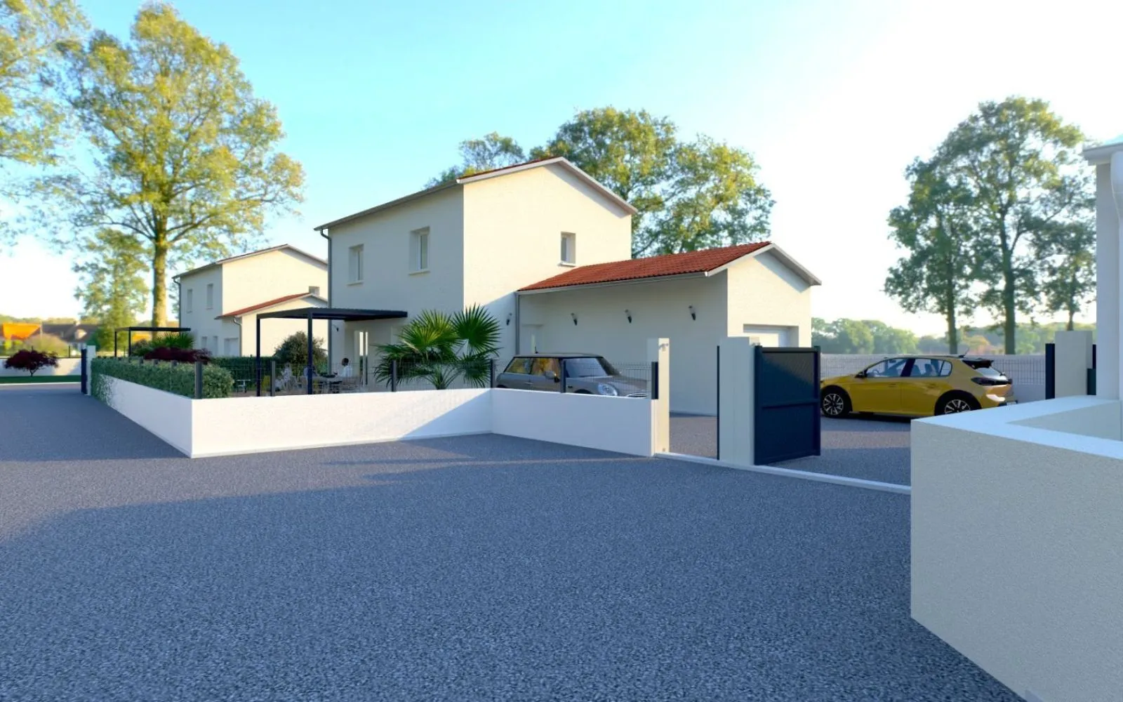 Projet de construction d'une maison 89.8 m² avec terrain à SAINT-MARCELLIN-EN-FOREZ (42) à Saint-Marcellin-en-Forez — photo 1