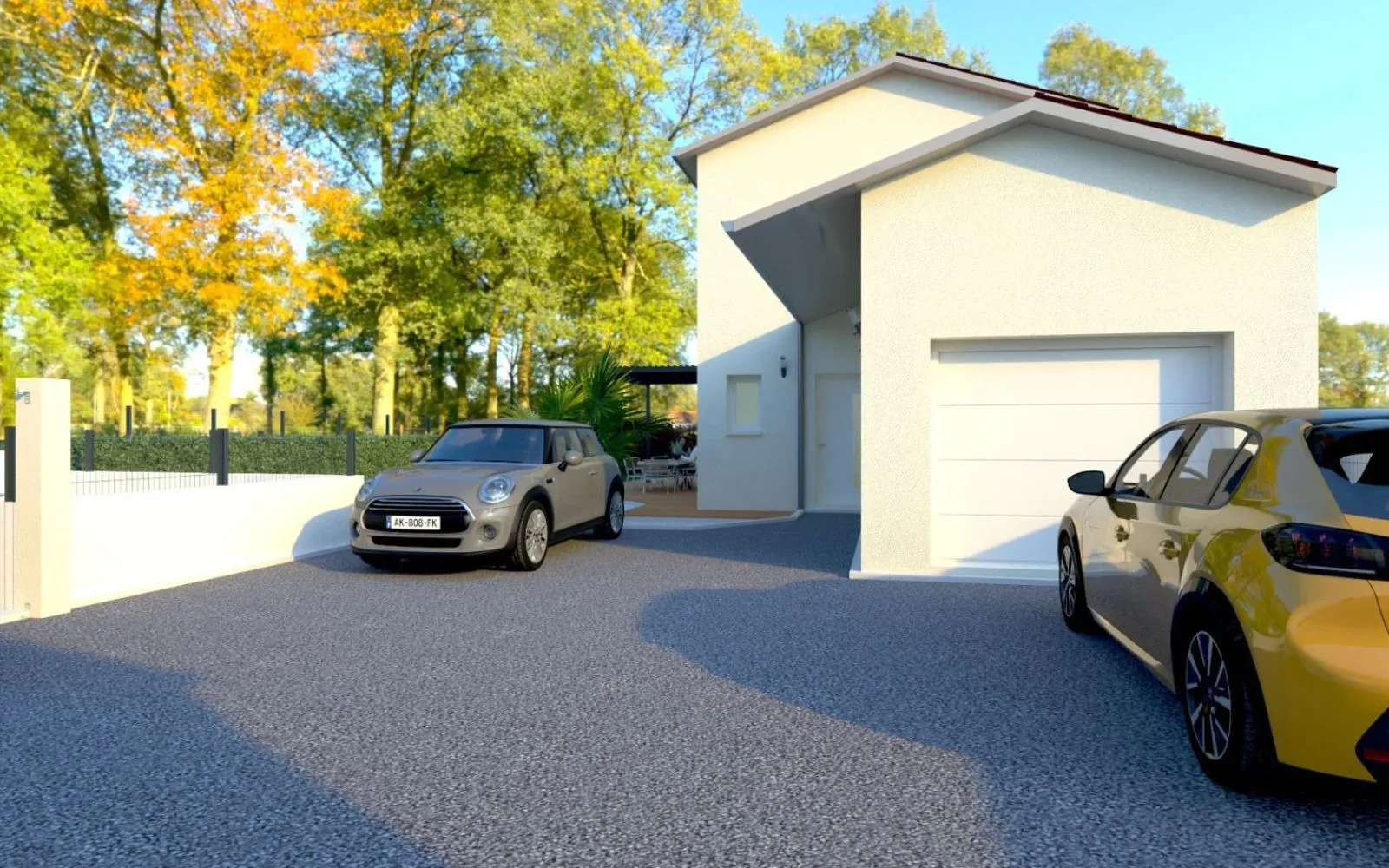Projet de construction d'une maison 89.8 m² avec terrain à SAINT-MARCELLIN-EN-FOREZ (42) à Saint-Marcellin-en-Forez — photo 2