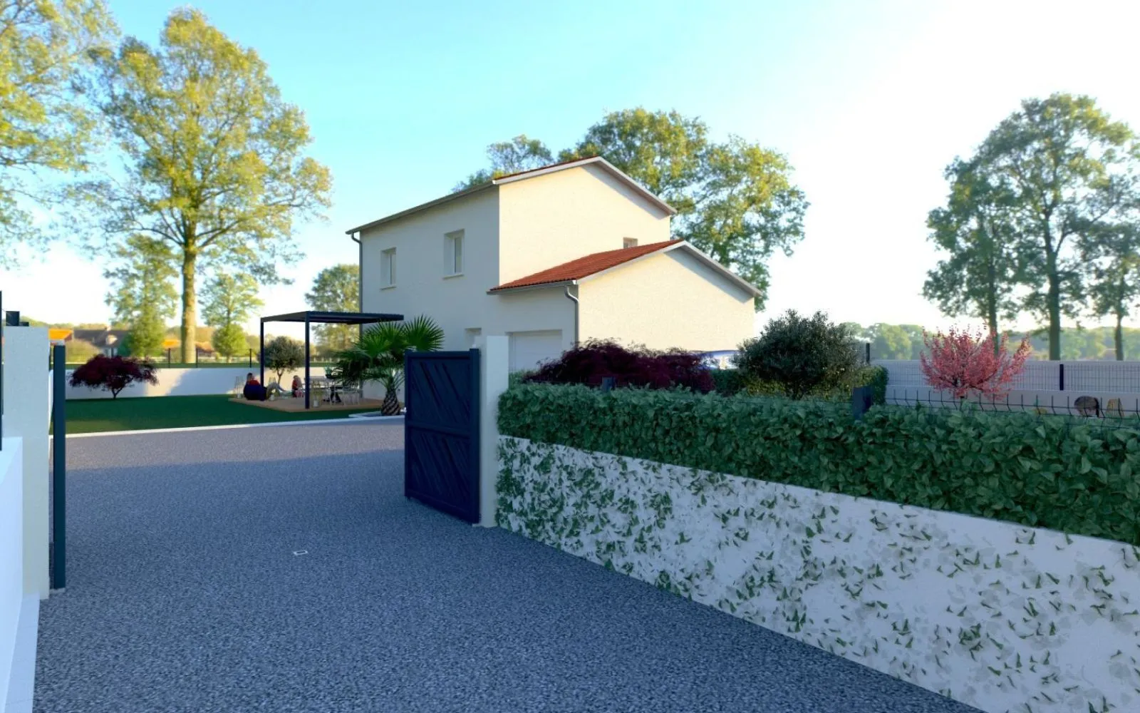 Projet de construction d'une maison 89.8 m² avec terrain à SAINT-MARCELLIN-EN-FOREZ (42) à Saint-Marcellin-en-Forez — photo 5