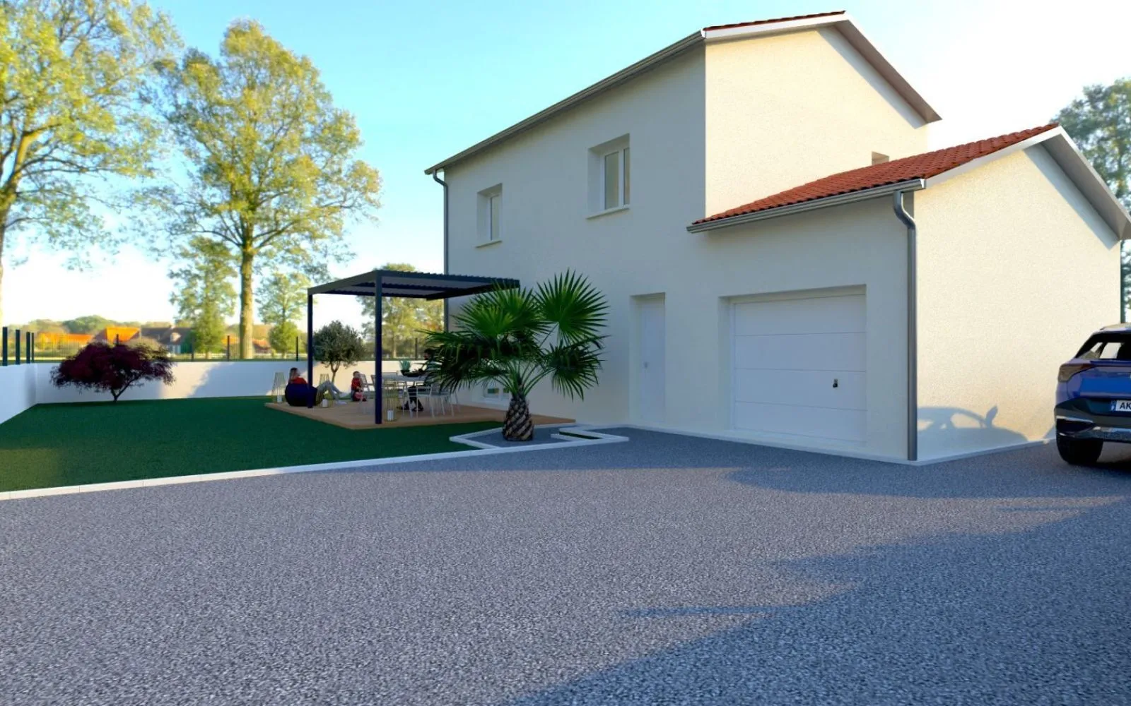 Projet de construction d'une maison 89.8 m² avec terrain à SAINT-MARCELLIN-EN-FOREZ (42) à Saint-Marcellin-en-Forez — photo 6