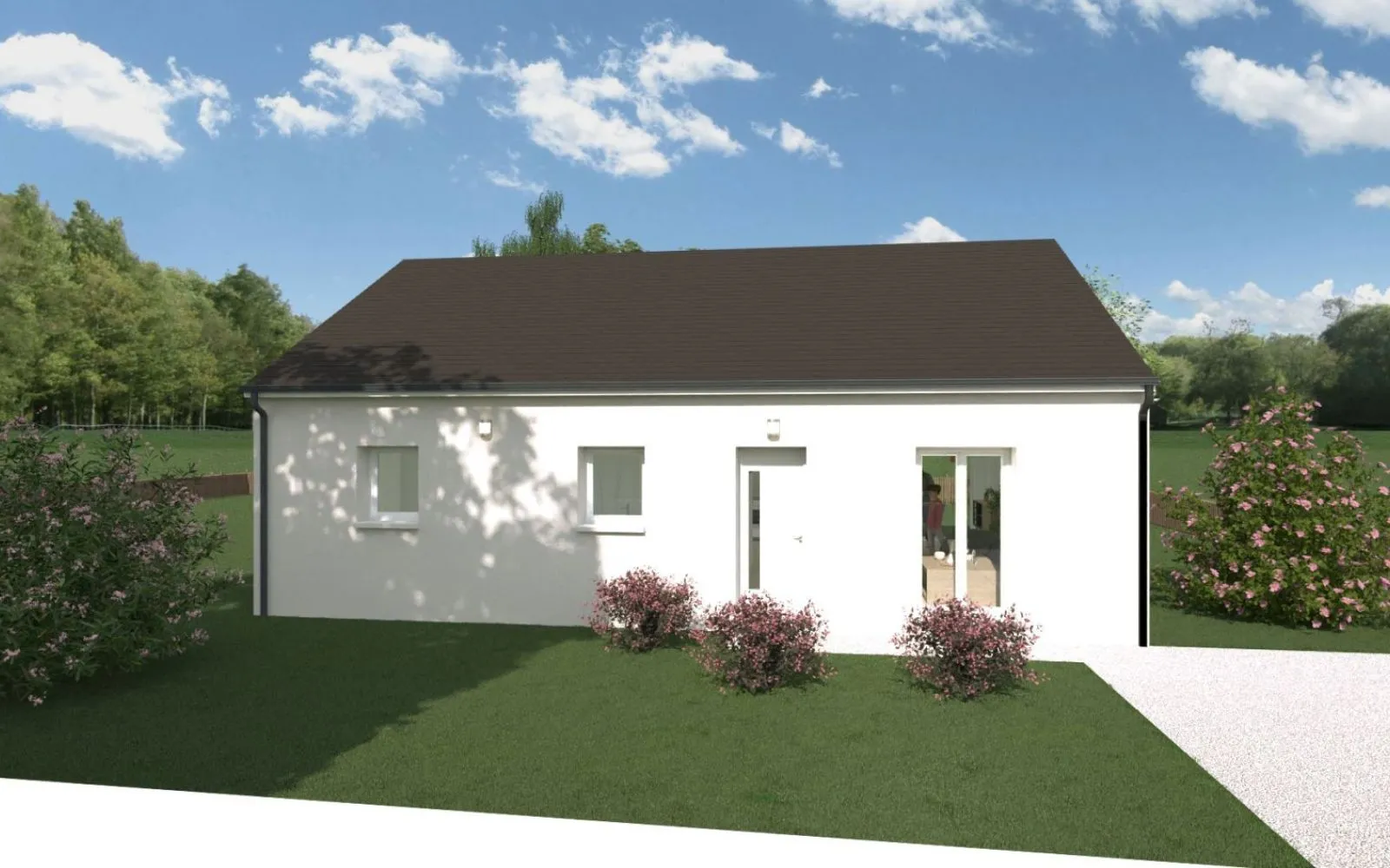 Projet de construction d'une maison 84 m² avec terrain à DESERTINES (03) à Desertines — photo 1