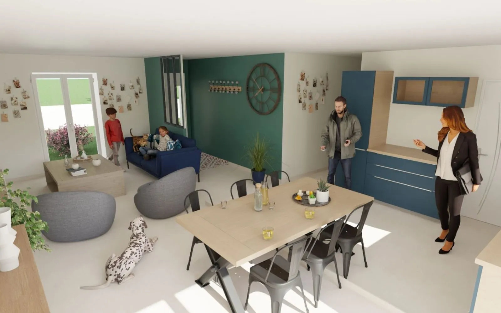 Projet de construction d'une maison 84 m² avec terrain à DESERTINES (03) à Desertines — photo 3