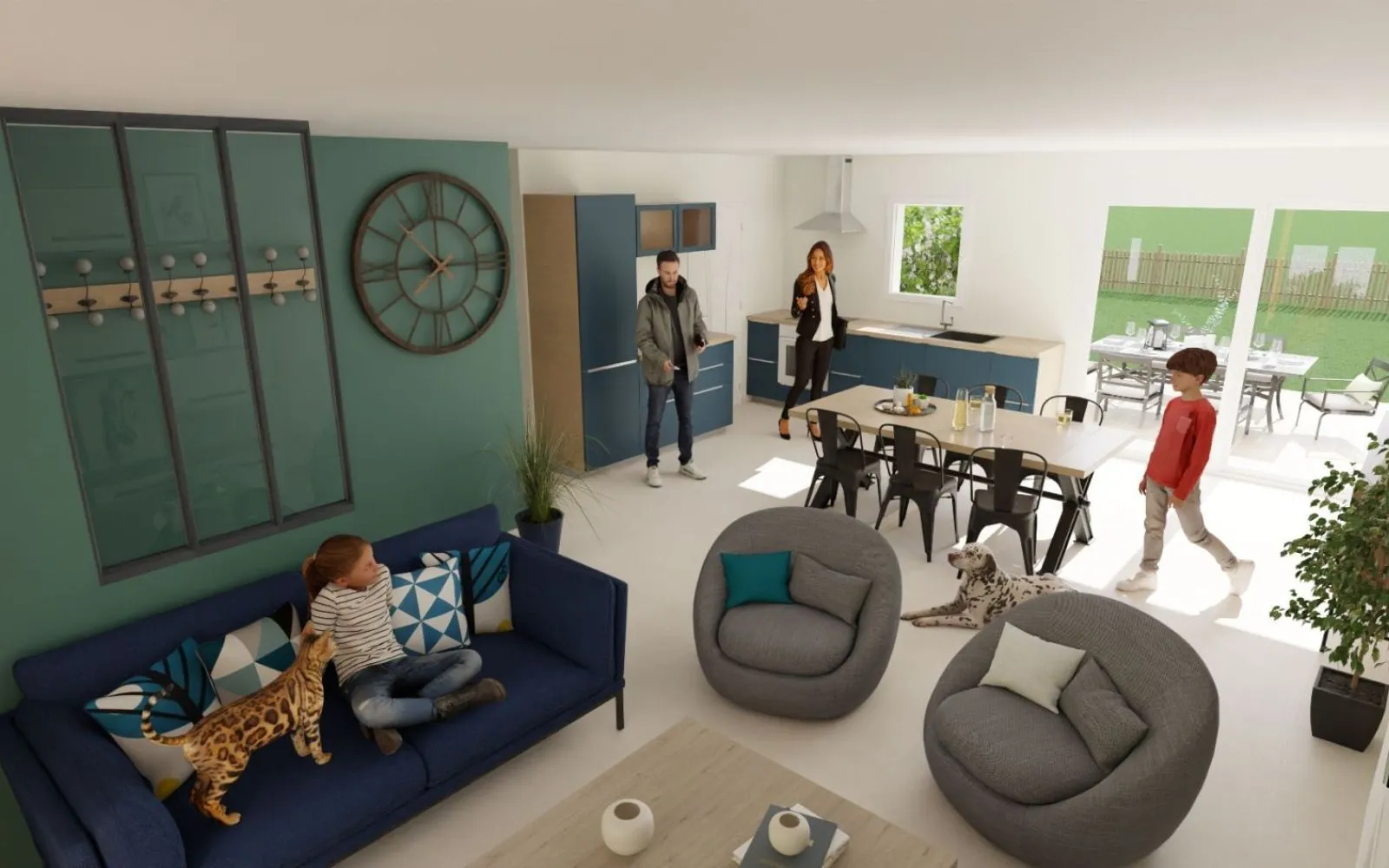 Projet de construction d'une maison 84 m² avec terrain à DESERTINES (03) à Desertines — photo 4