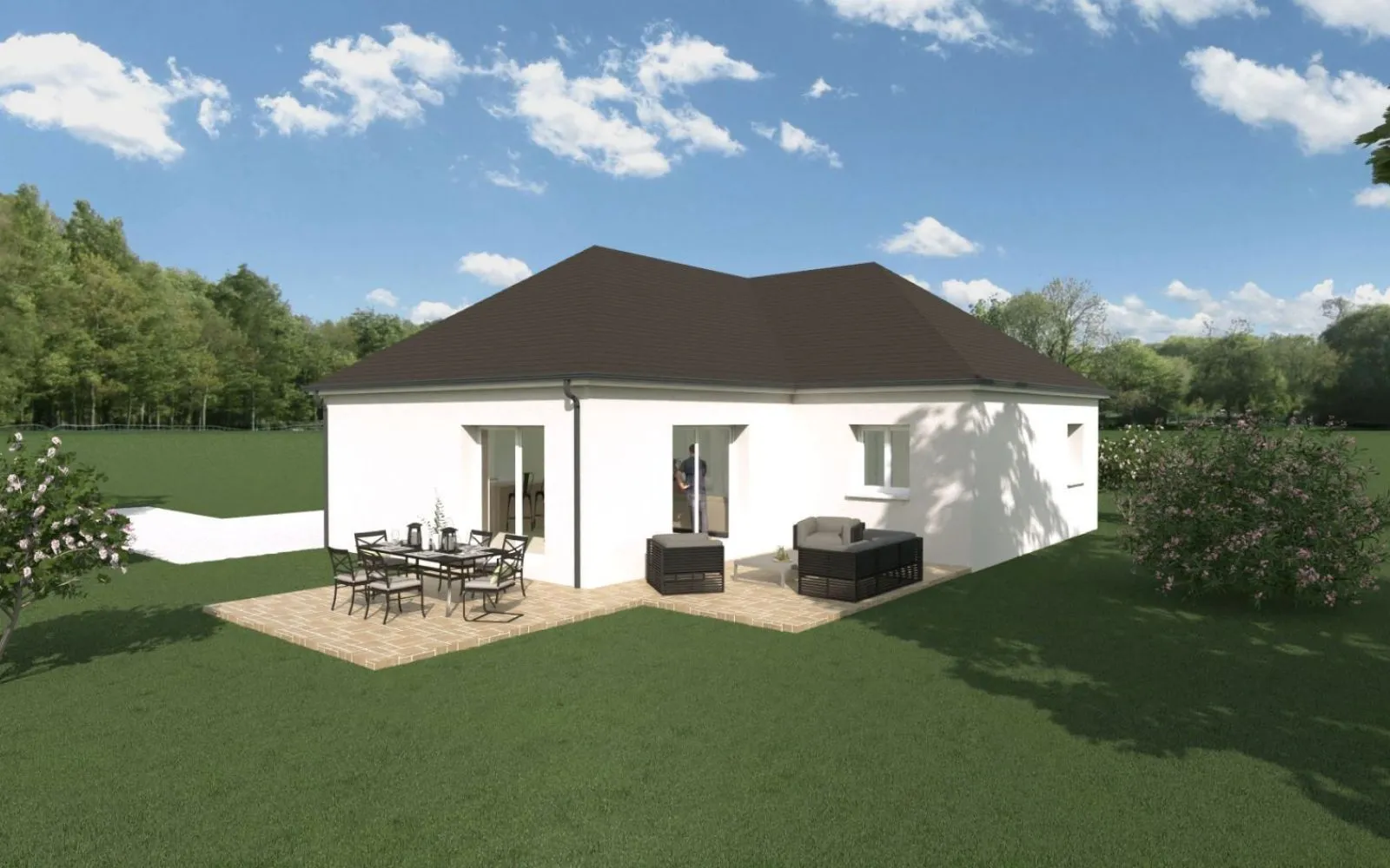 Projet de construction d'une maison 115 m² avec terrain à BELLENAVES (03) à Bellenaves — photo 2