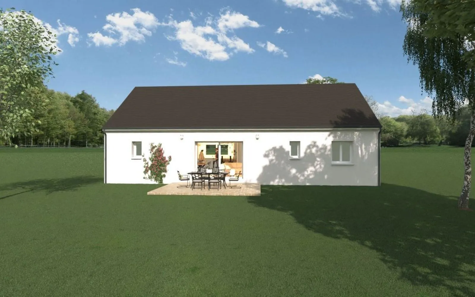 Projet de construction d'une maison 95 m² avec terrain à DESERTINES (03) à Desertines — photo 2