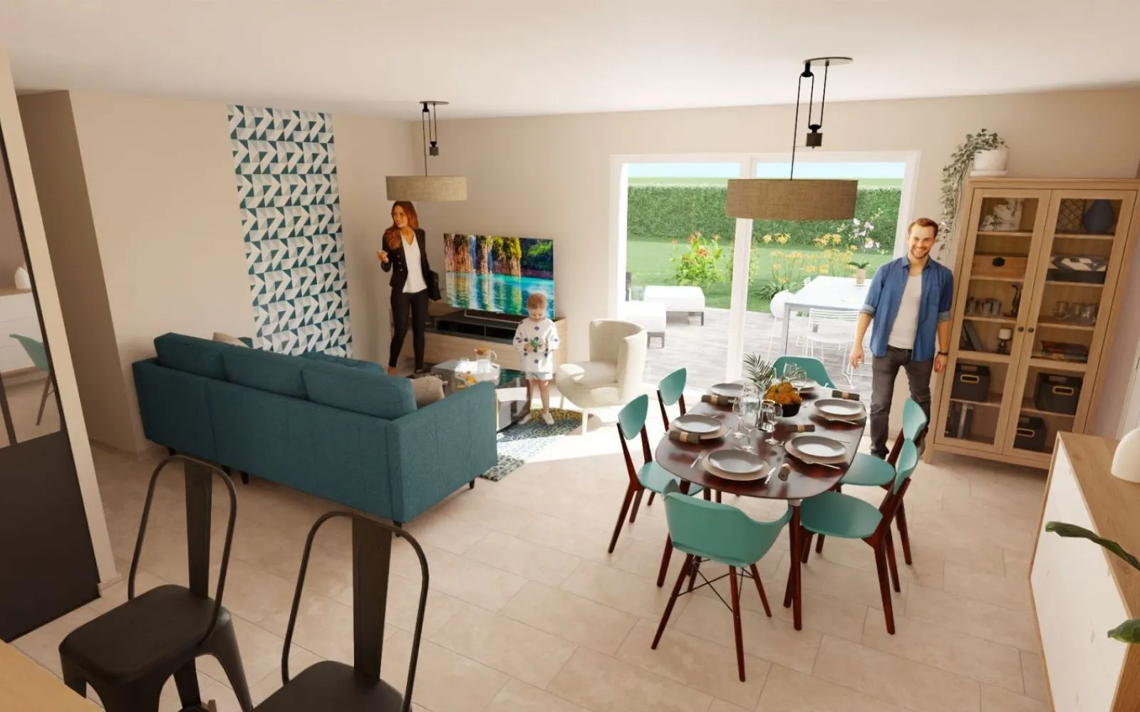 Projet de construction d'une maison 85 m² avec terrain à CONTIGNY (03) à Contigny — photo 4