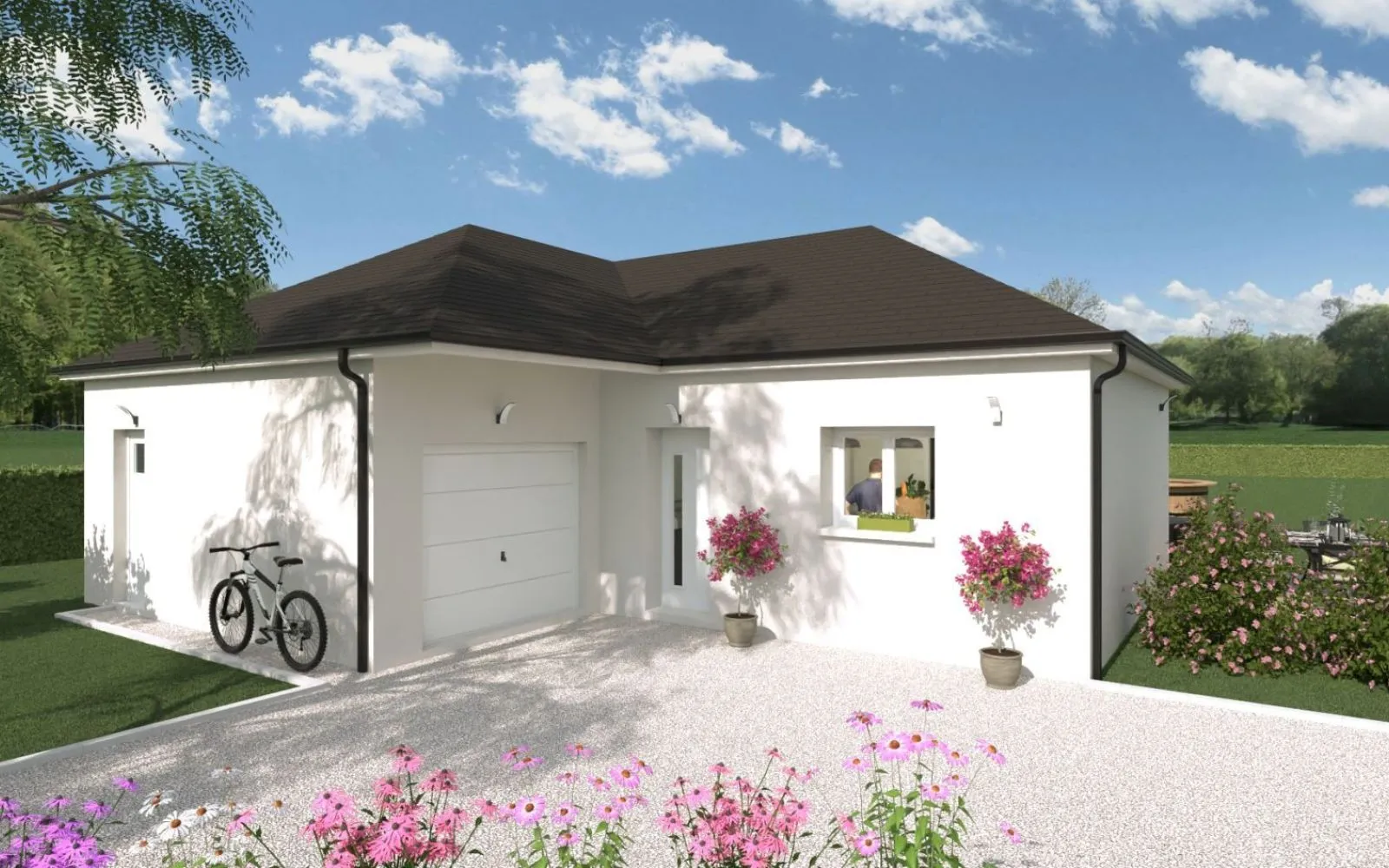 Projet de construction d'une maison 82.4 m² avec terrain à MONTLUCON (03) à Montlucon — photo 2
