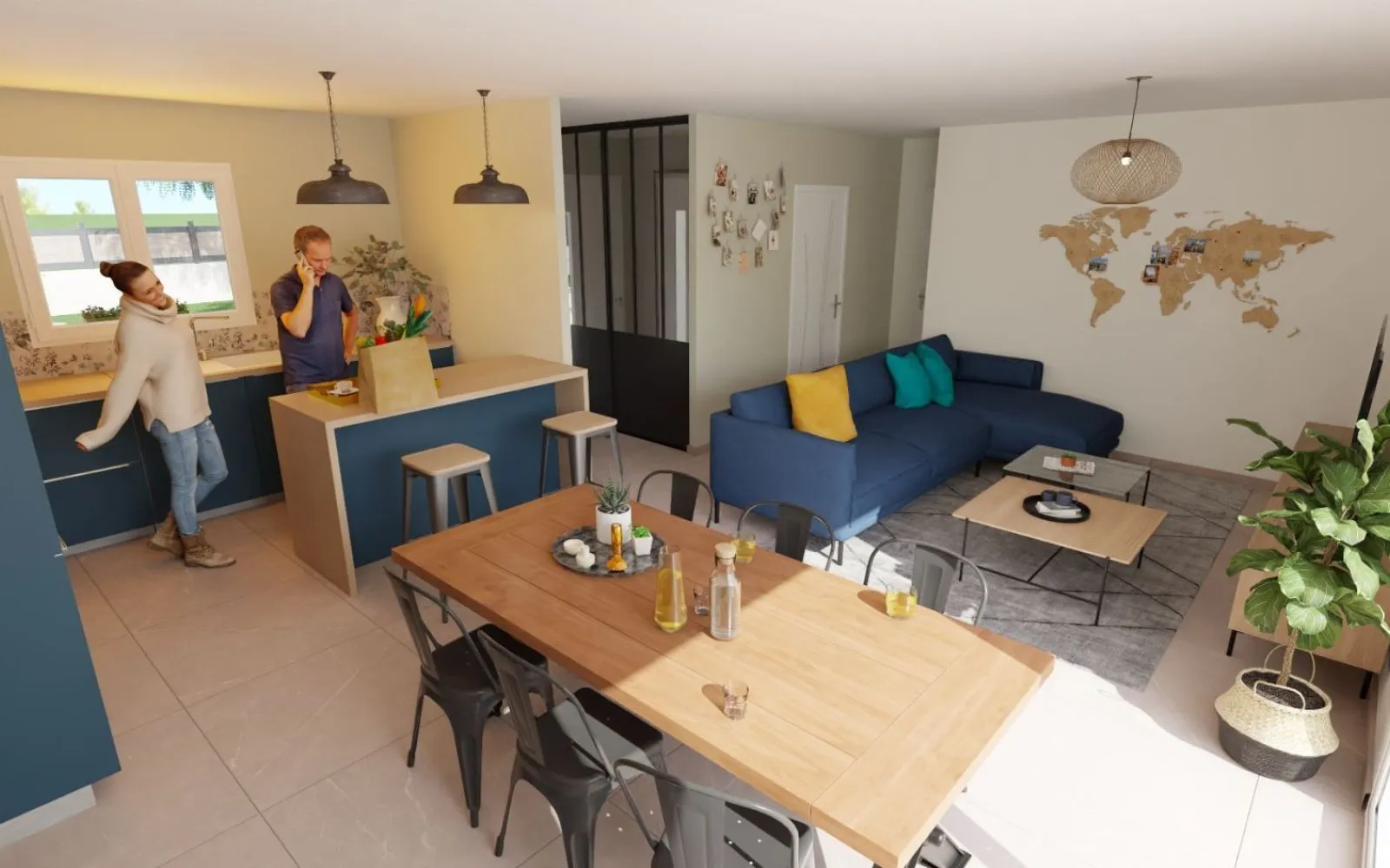 Projet de construction d'une maison 82.4 m² avec terrain à MONTLUCON (03) à Montlucon — photo 5