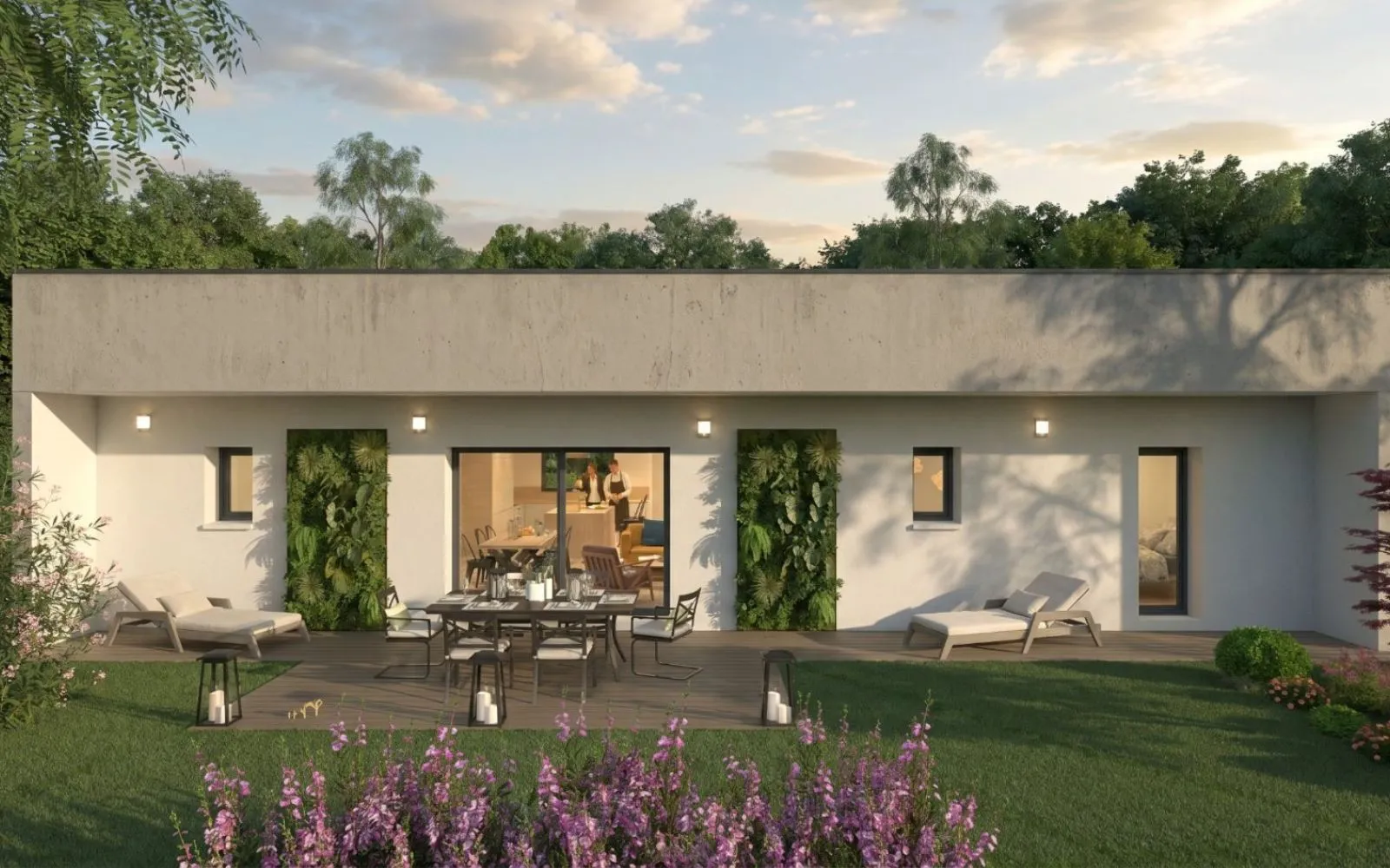 Projet de construction d'une maison 89.85 m² avec terrain à BESSAY-SUR-ALLIER (03) à Bessay-sur-Allier — photo 1