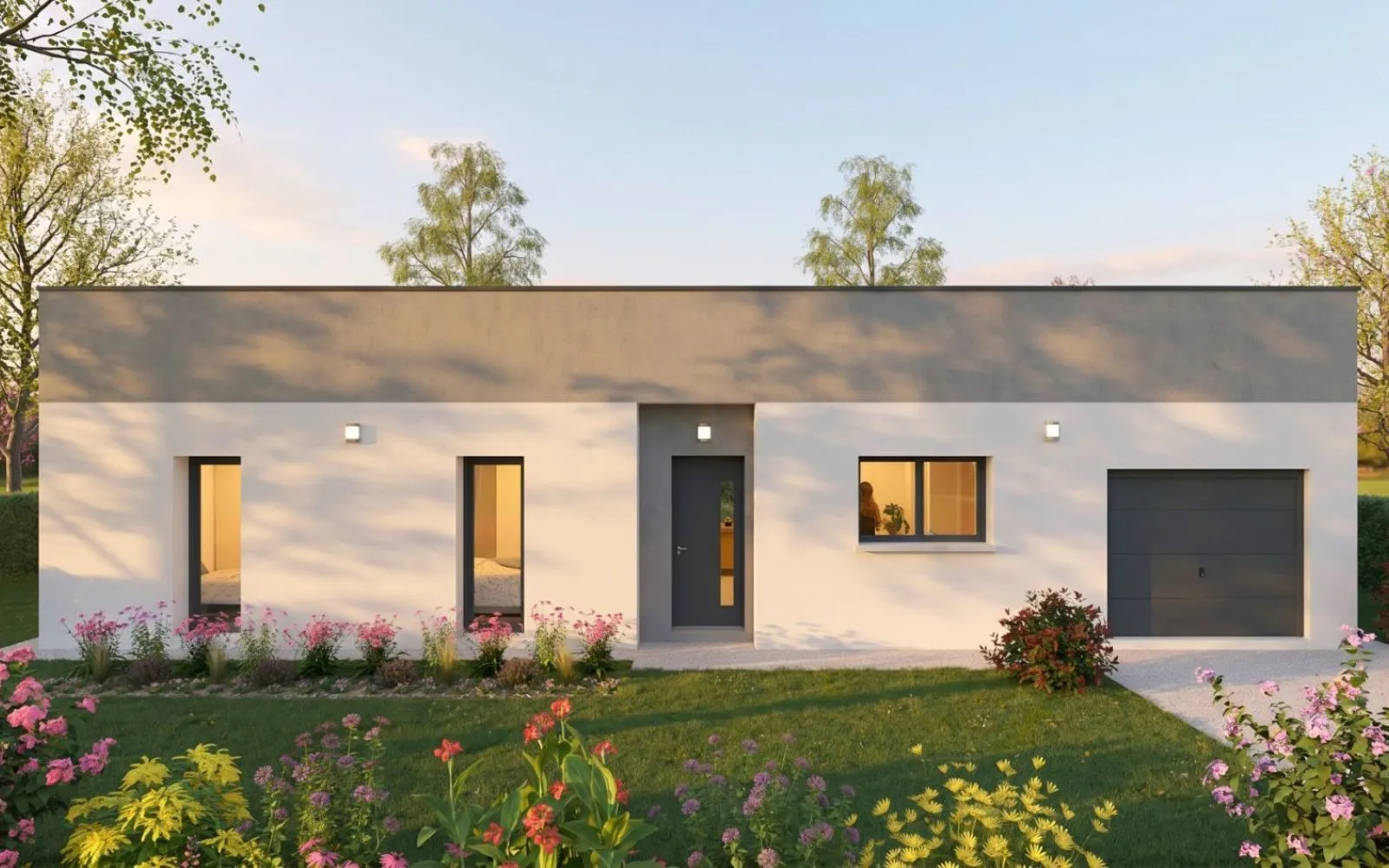 Projet de construction d'une maison 89.85 m² avec terrain à BESSAY-SUR-ALLIER (03) à Bessay-sur-Allier — photo 2