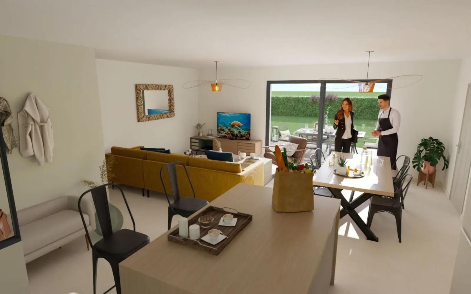 Projet de construction d'une maison 89.85 m² avec terrain à BESSAY-SUR-ALLIER (03) à Bessay-sur-Allier — photo 5