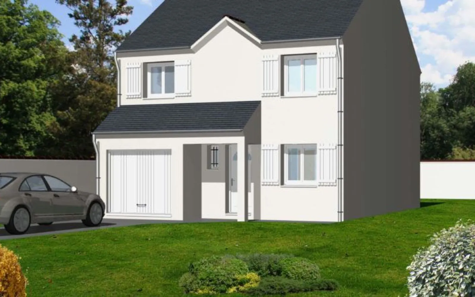 Projet de construction d'une maison 112 m² avec terrain à MENUCOURT (95) à Menucourt — photo 1