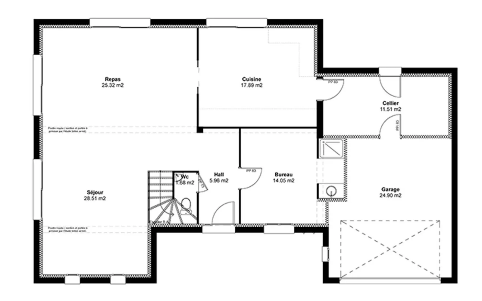 Projet de construction d'une maison 180 m² avec terrain à MENUCOURT (95) à Menucourt — photo 2