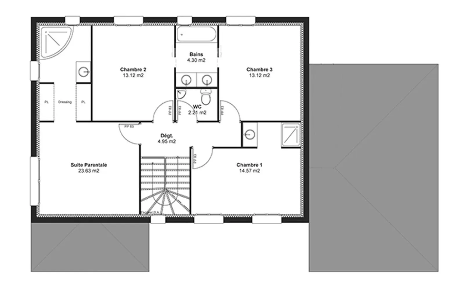 Projet de construction d'une maison 180 m² avec terrain à MENUCOURT (95) à Menucourt — photo 3