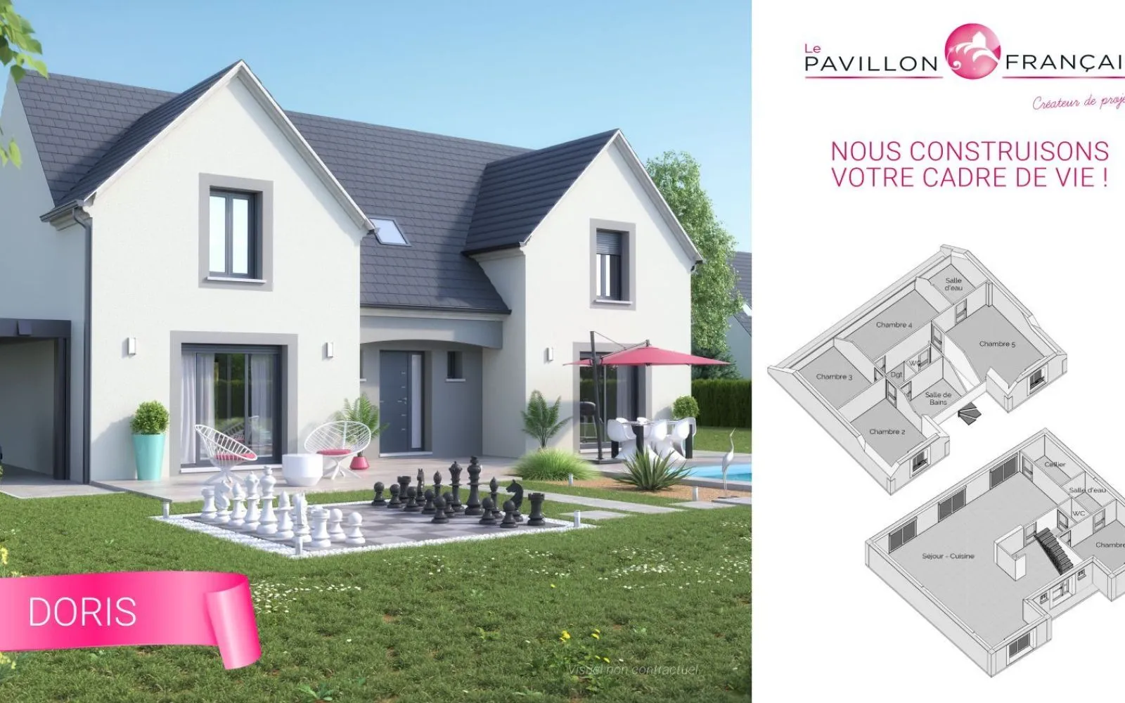 Projet de construction d'une maison 180 m² avec terrain à LIZY-SUR-OURCQ (77) à Lizy-sur-Ourcq — photo 1