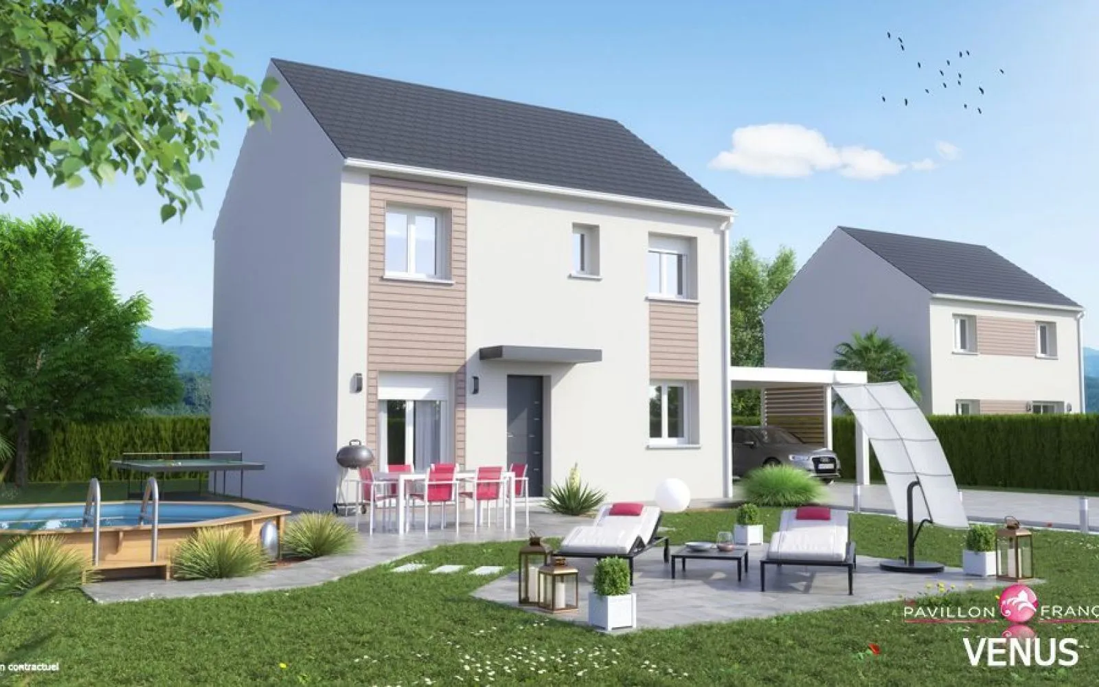 Projet de construction d'une maison 140 m² avec terrain proche NANTEUIL-LE-HAUDOUIN (60) à Nanteuil-le-Haudouin — photo 2