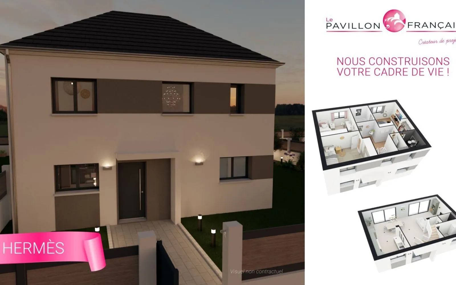 Projet de construction d'une maison 100 m² avec terrain à DAMPMART (77) à Dampmart — photo 3
