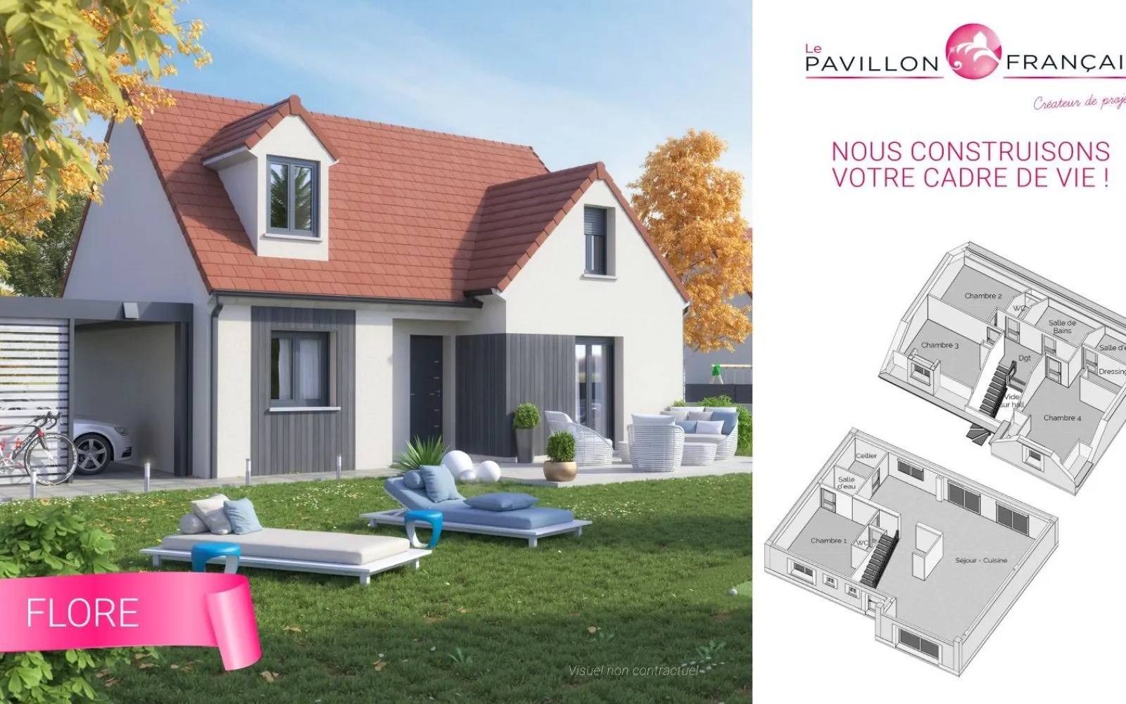 Projet de construction d'une maison 135 m² avec terrain à SAINT-LEGER-EN-YVELINES (78) à Saint-Léger-en-Yvelines — photo 1