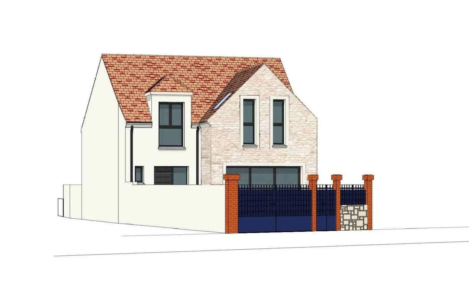 Projet de construction d'une maison 118.89 m² avec terrain à NOISY-LE-ROI (78) à Noisy-le-Roi — photo 3