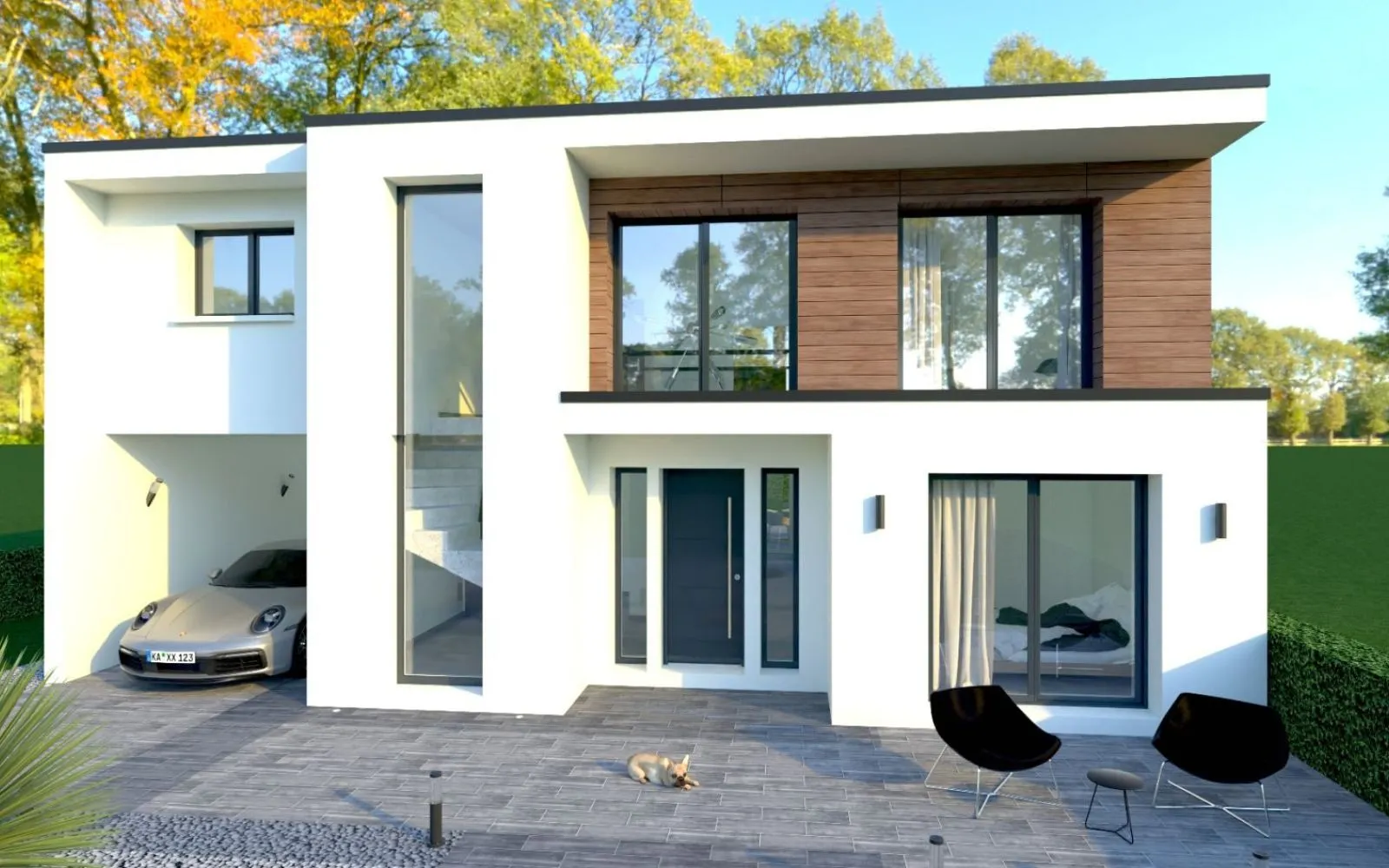 Projet de construction d'une maison 100% sur-mesure terrain à COUBERT (77) à Coubert — photo 4