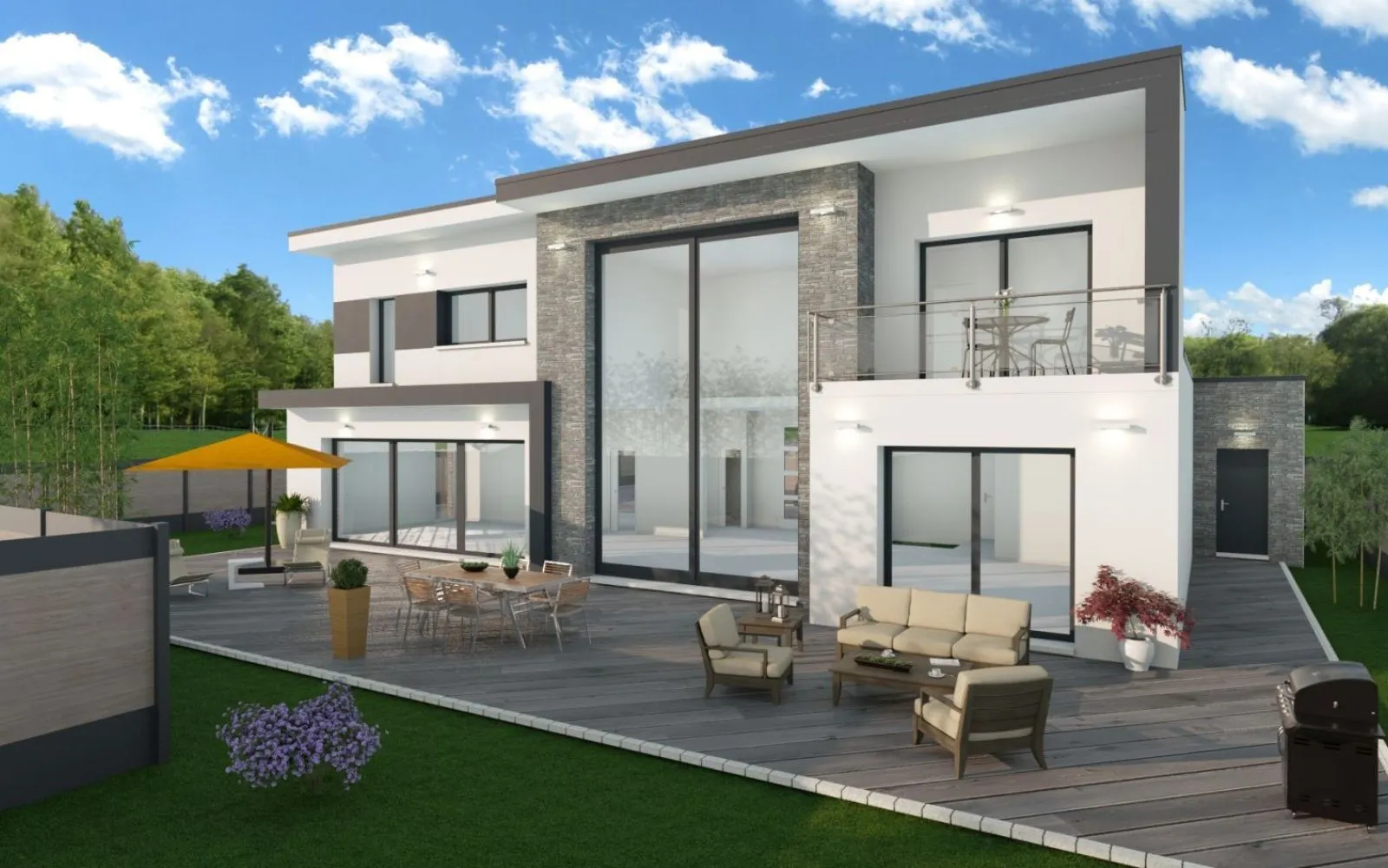 Projet de construction d'une maison 180 m² avec terrain à SAINT-JEAN-LES-DEUX-JUMEAUX (77) à Saint-Jean-les-Deux-Jumeaux — photo 2