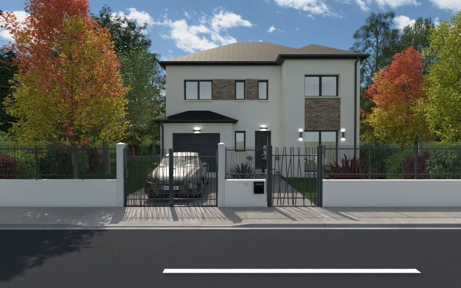 Projet de construction d'une maison 125 m² avec terrain à CHAUMES-EN-BRIE (77) à Chaumes-en-Brie — photo 1